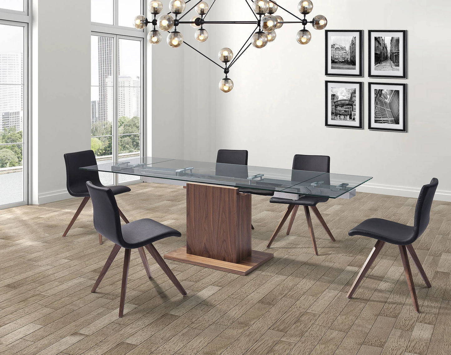 Luxury Modern Pilar Dining Table European Style for Villa