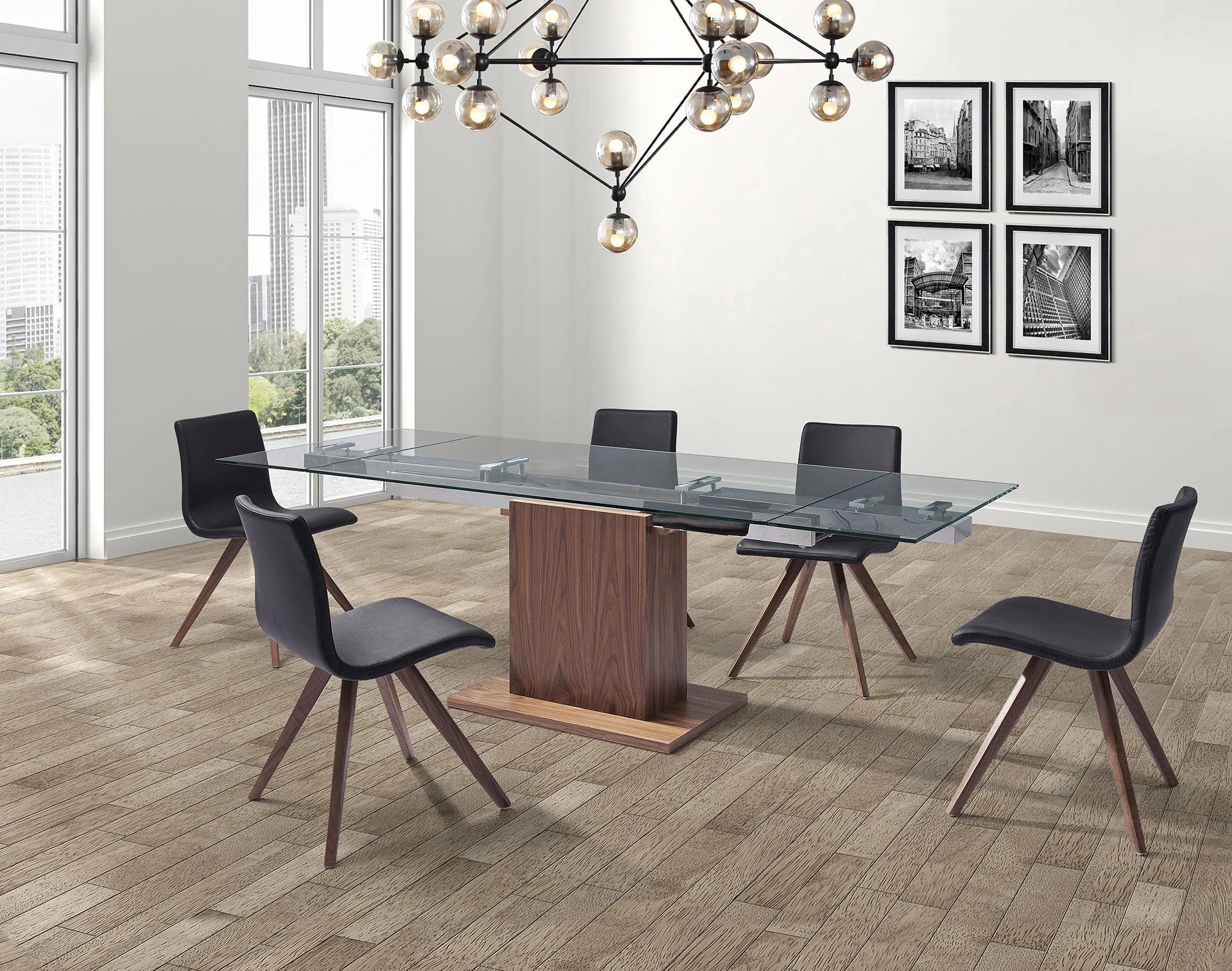 Luxury Modern Pilar Dining Table European Style for Villa