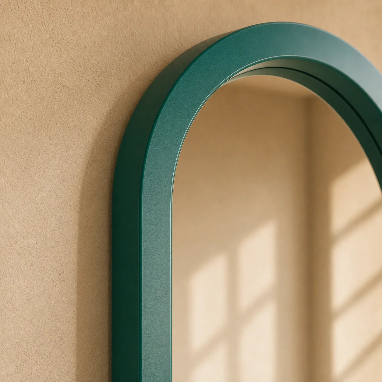 Luxury Modern Pill Green Mirror European Style for Villa