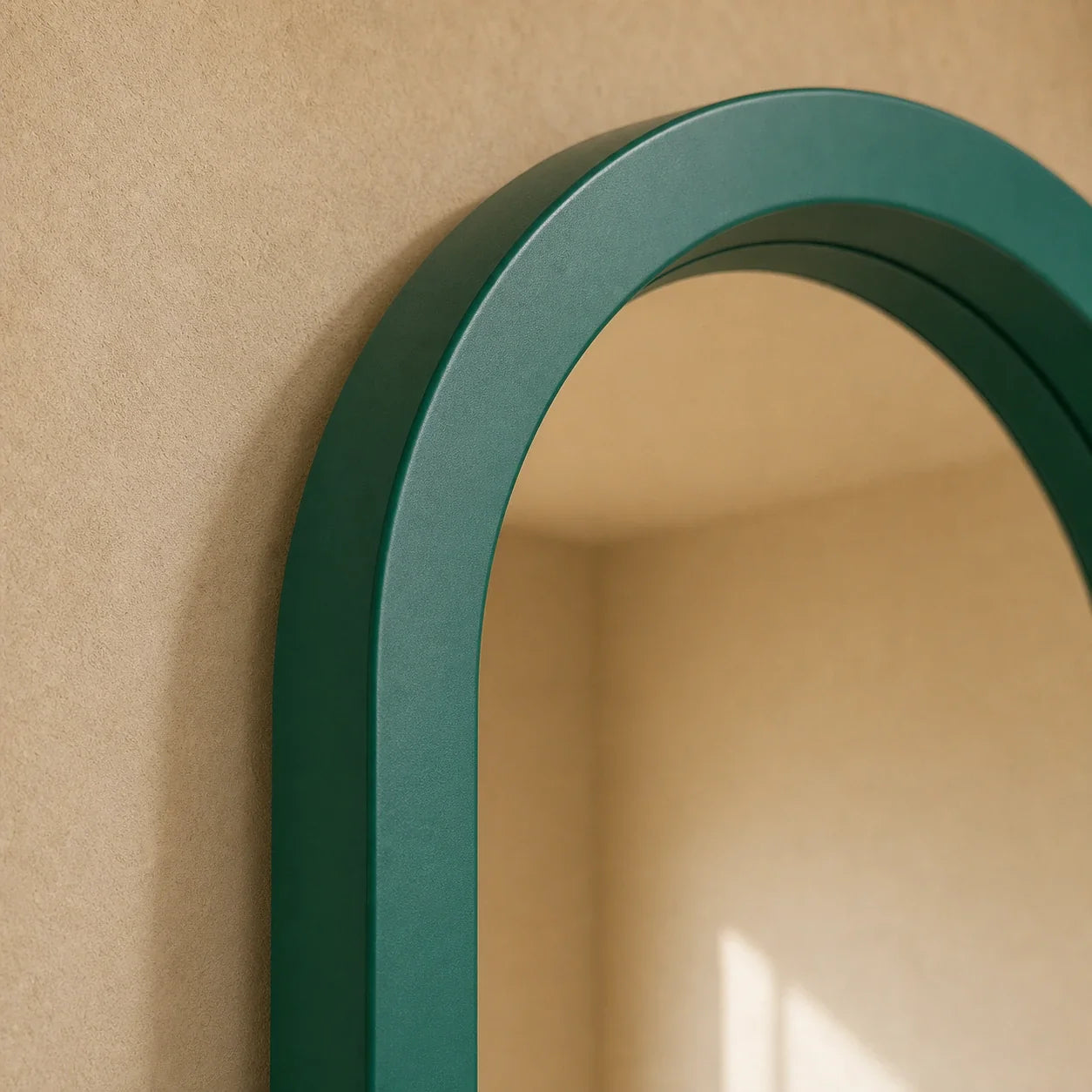 Luxury Modern Pill Green Mirror European Style for Villa
