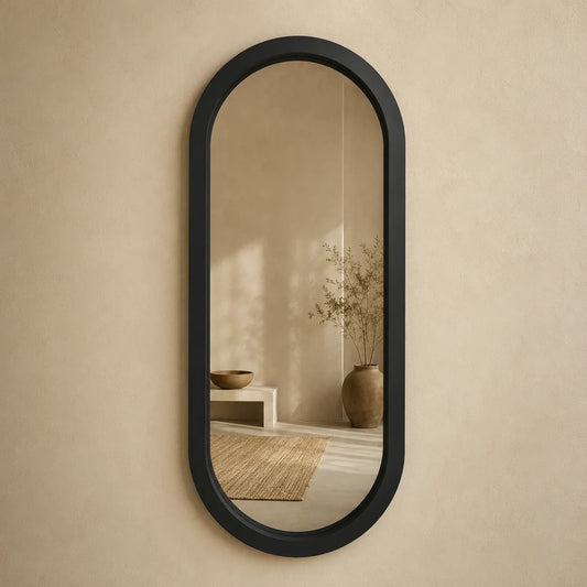 Luxury Modern Pill Mirror European Style for Villa