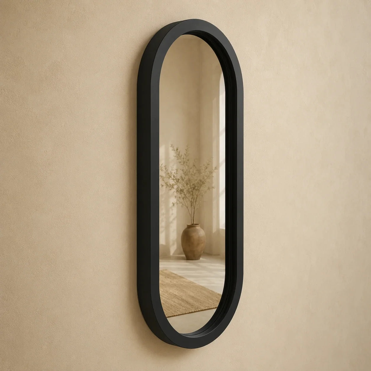 Luxury Modern Pill Mirror European Style for Villa