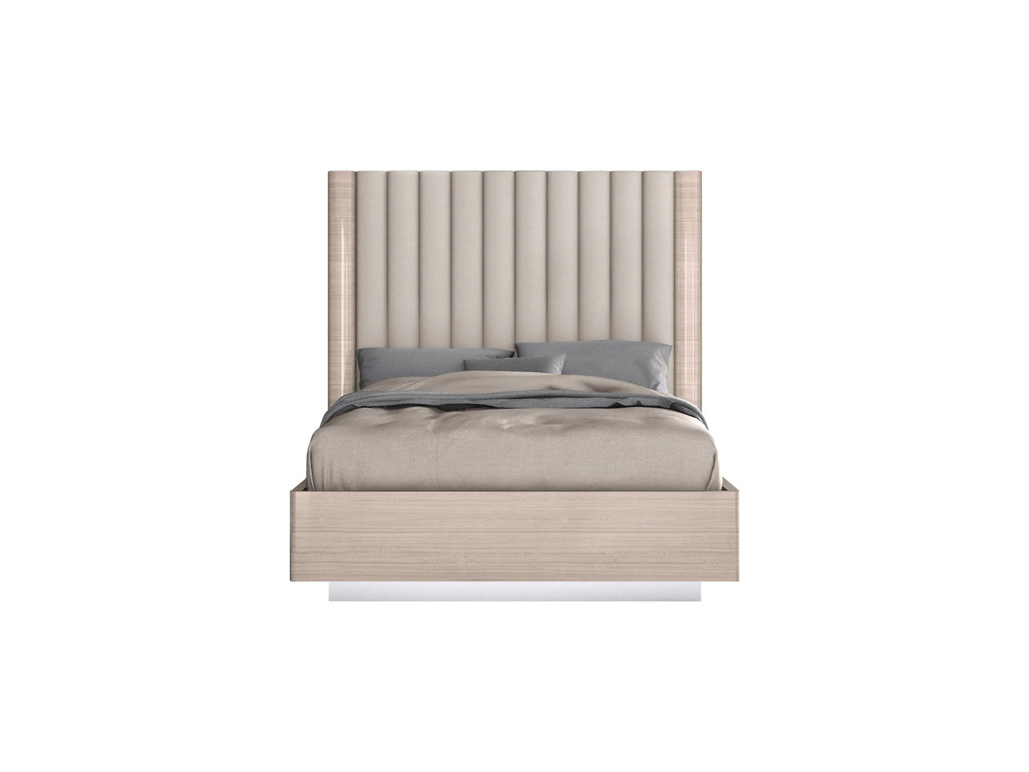 Luxury Modern Pillar Queen Bed European Style for Villa