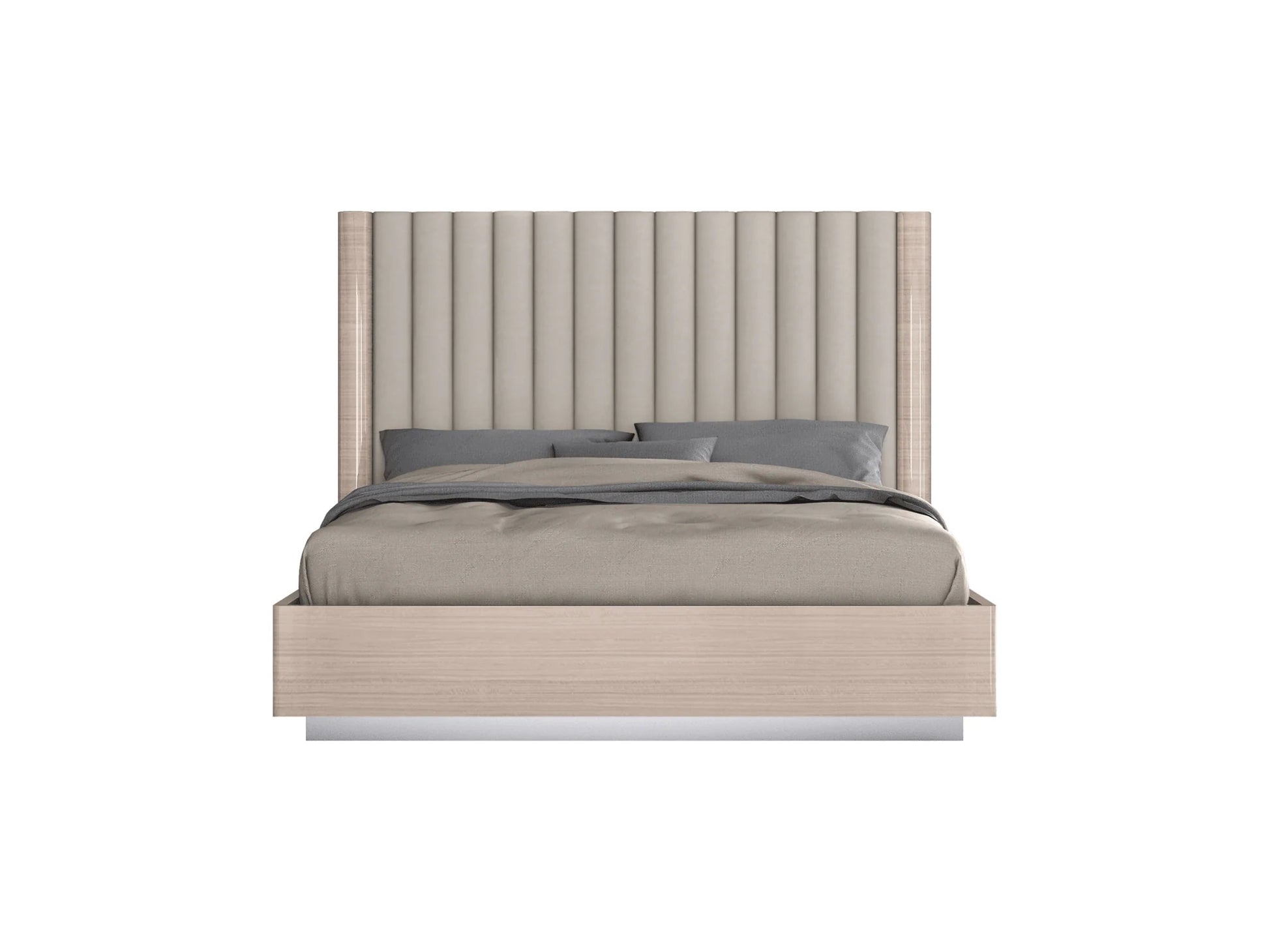 Luxury Modern Pillar Queen Bed European Style for Villa