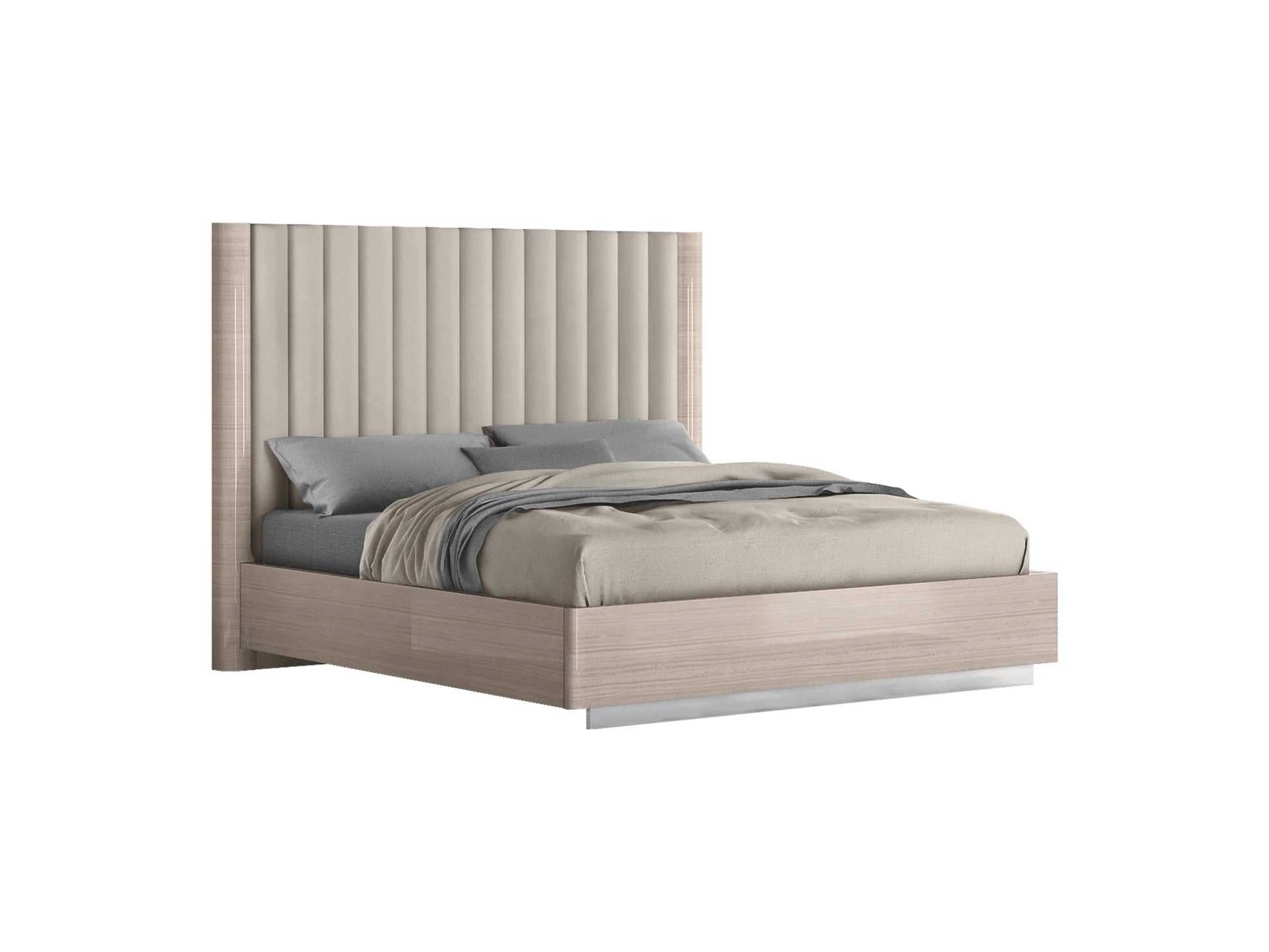 Luxury Modern Pillar Queen Bed European Style for Villa