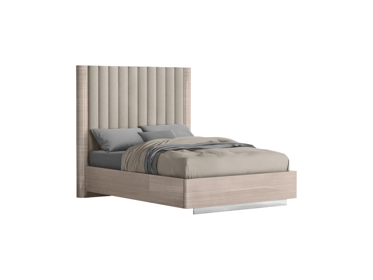 Luxury Modern Pillar Queen Bed European Style for Villa