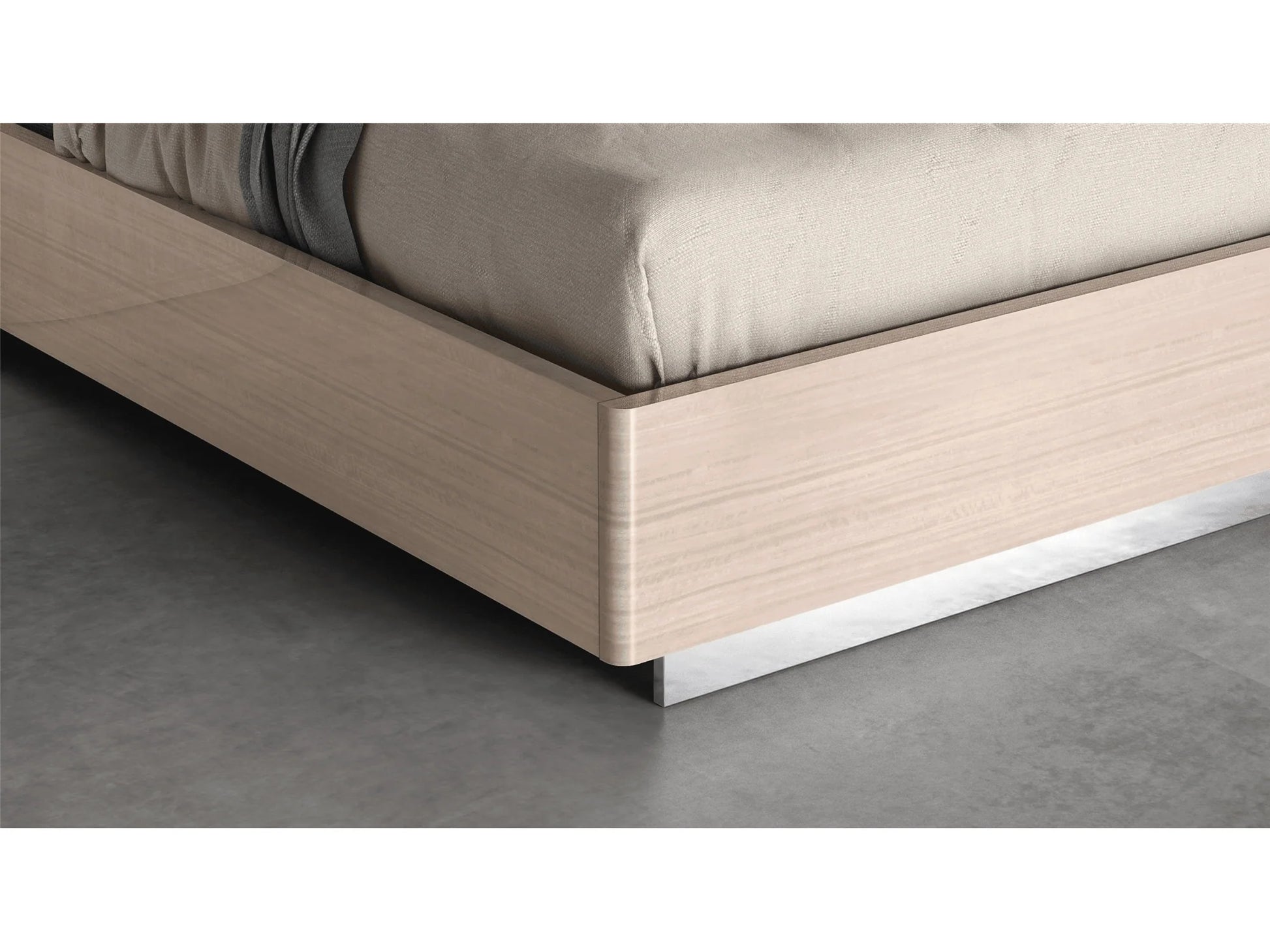 Luxury Modern Pillar Queen Bed European Style for Villa