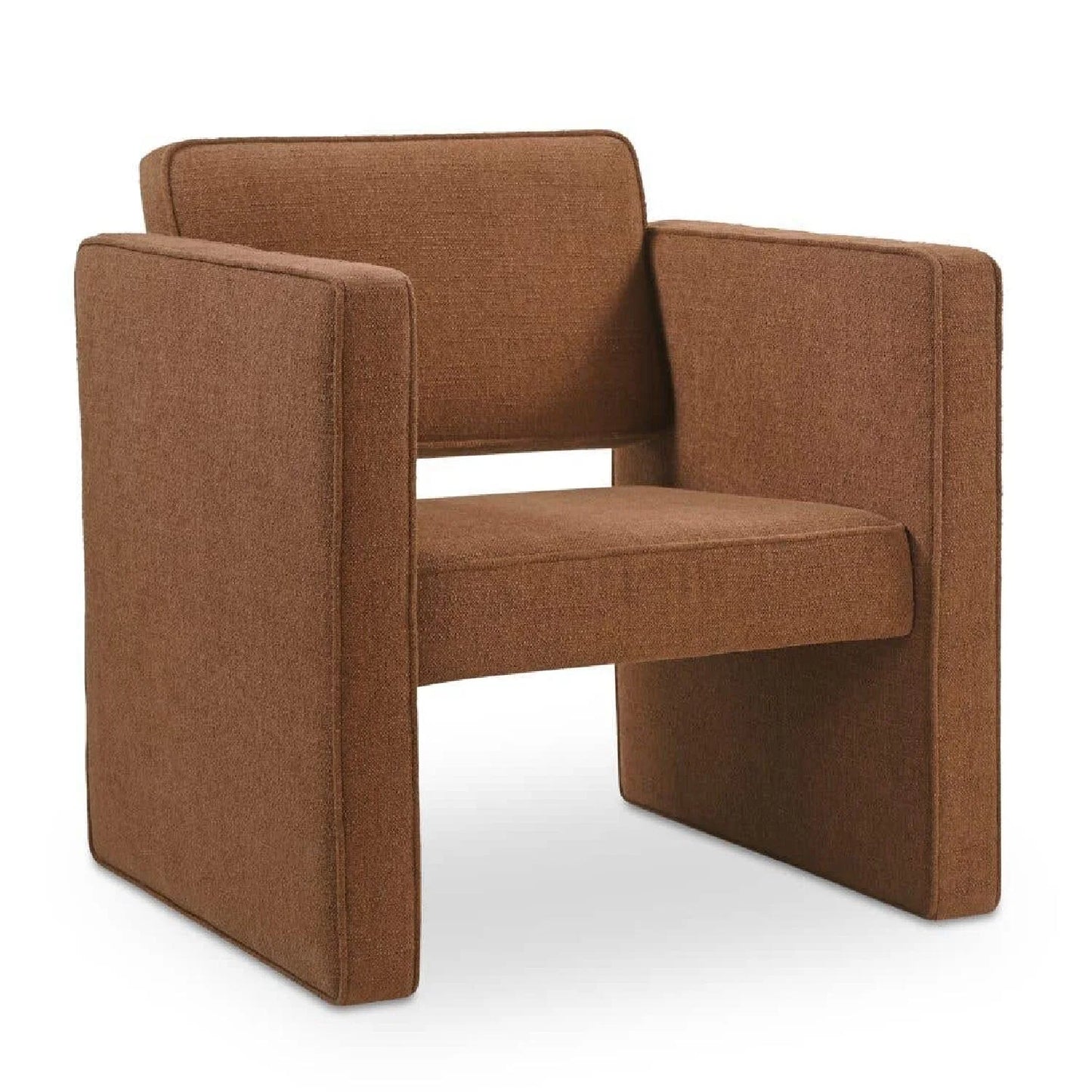 Luxury Modern Piped Accent Chair European Style for Villa