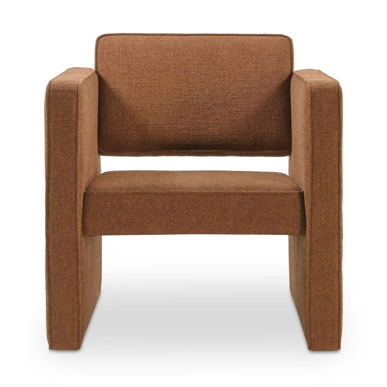 Luxury Modern Piped Accent Chair European Style for Villa