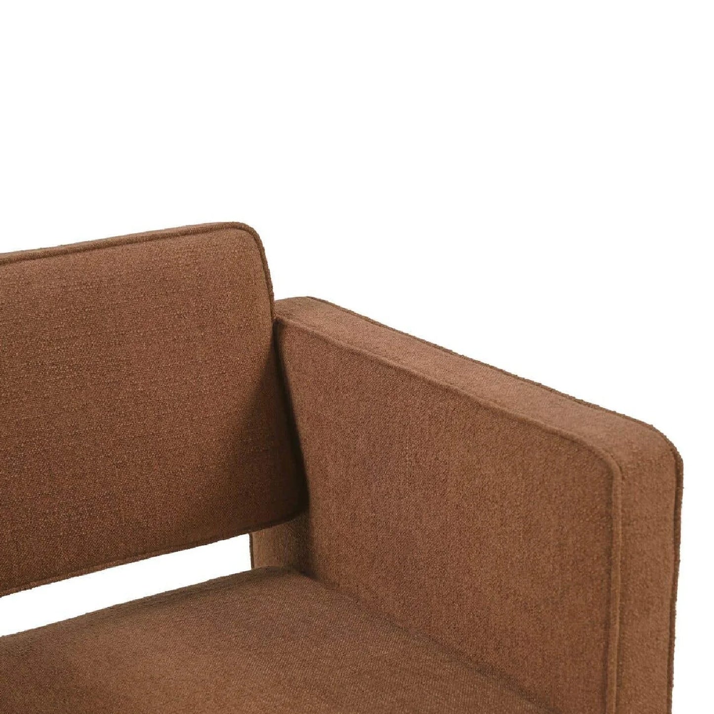 Luxury Modern Piped Accent Chair European Style for Villa