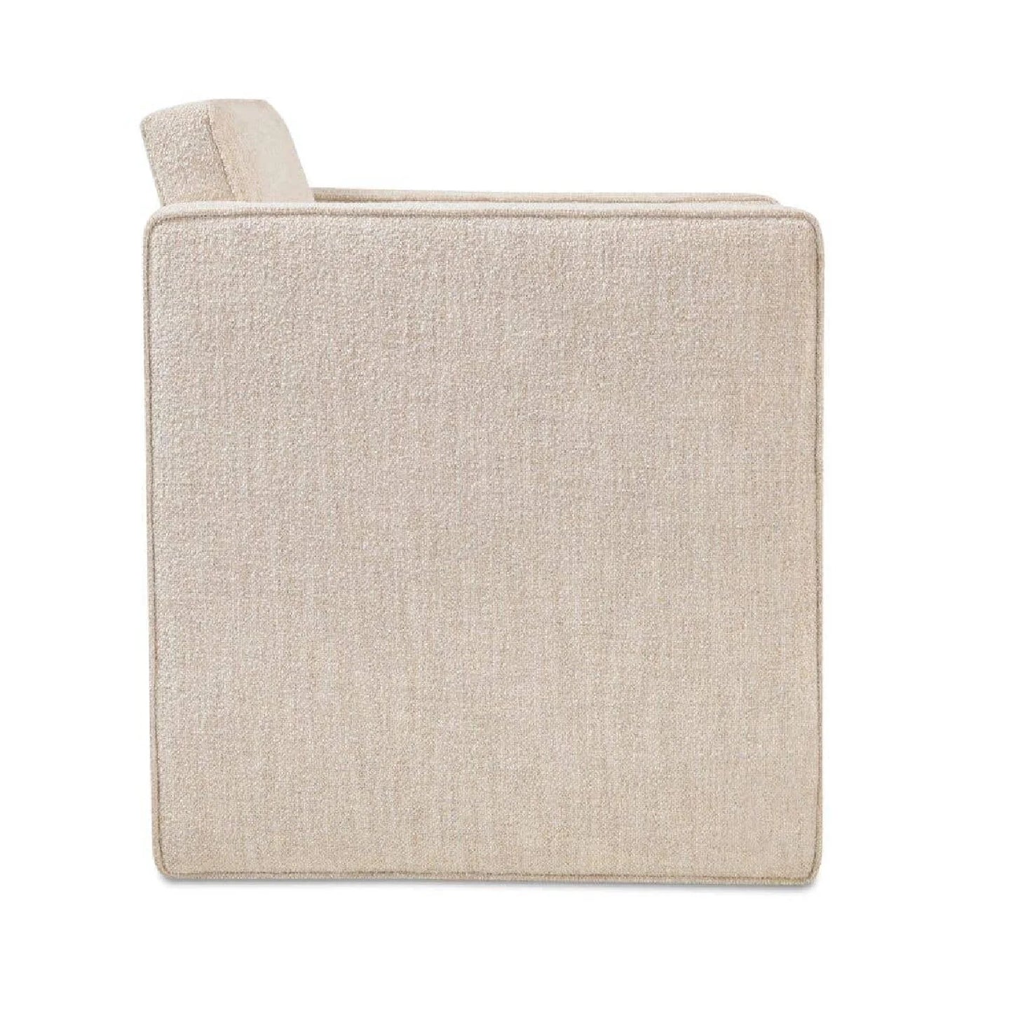 Luxury Modern Piped Accent Chair European Style for Villa