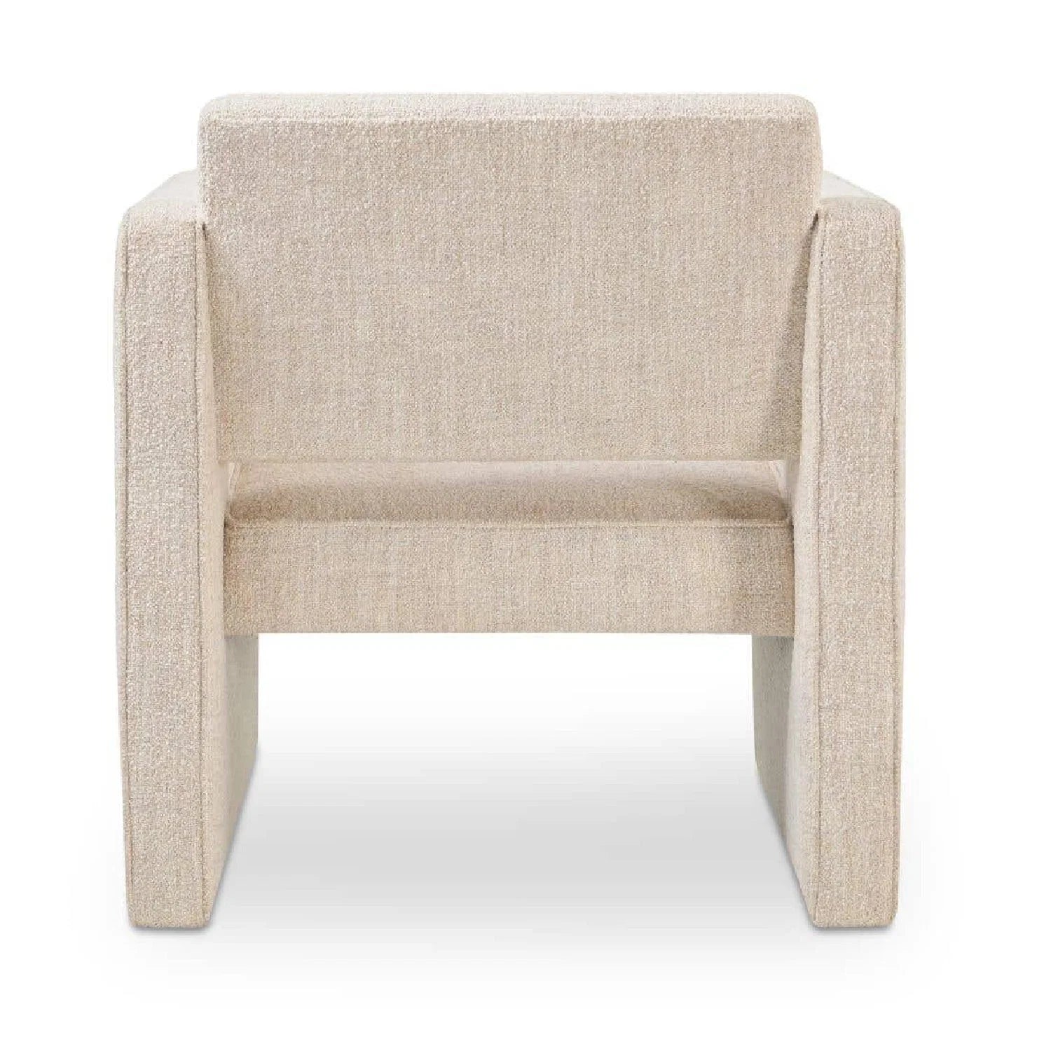 Luxury Modern Piped Accent Chair European Style for Villa