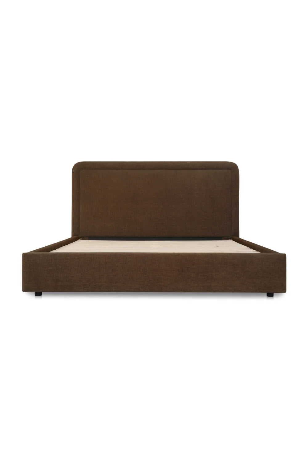 Luxury Modern Piped Detail Storage Bed European Style for Villa