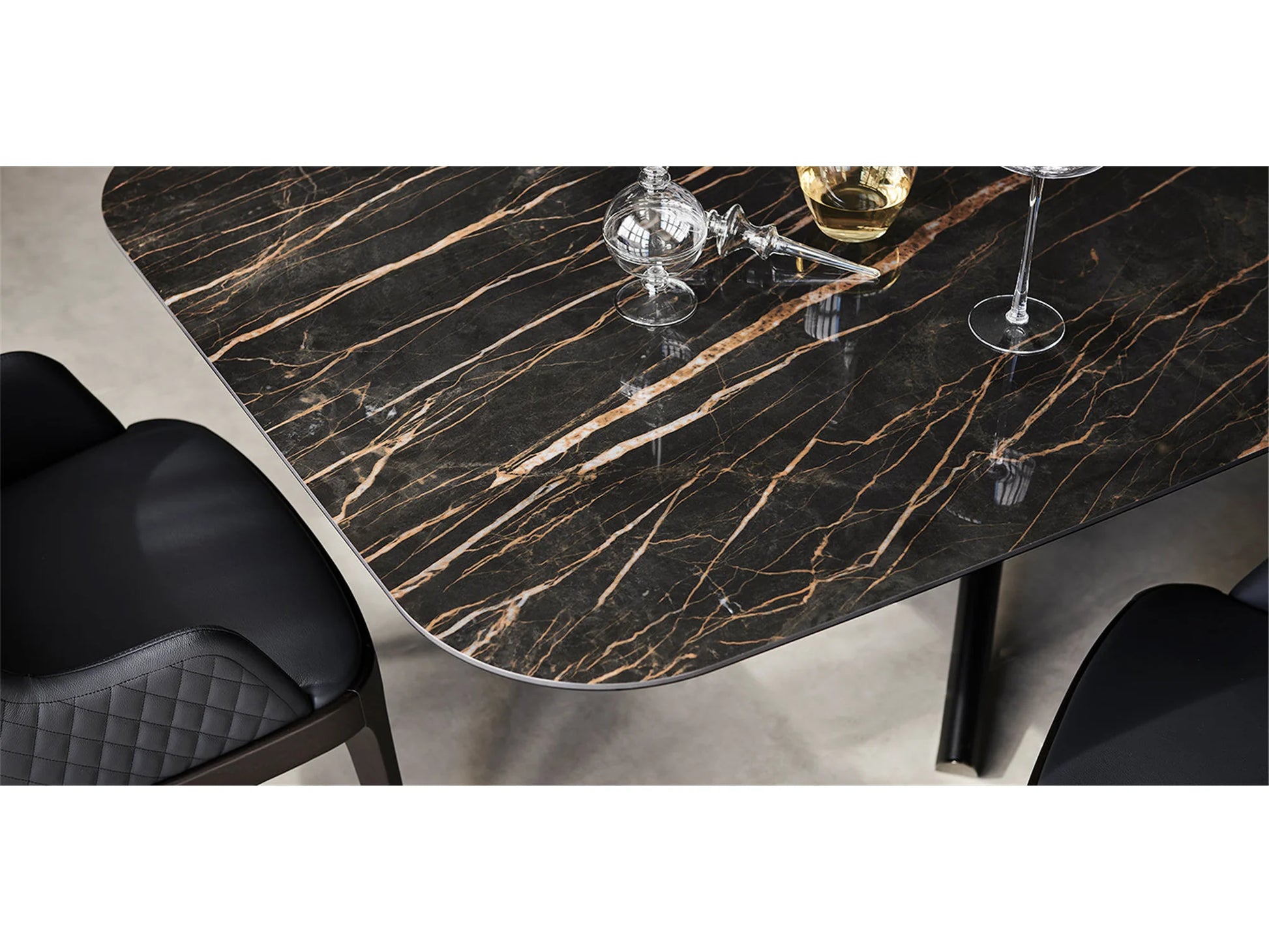 Luxury Modern Planer Keramik Dining Table European Style for Villa