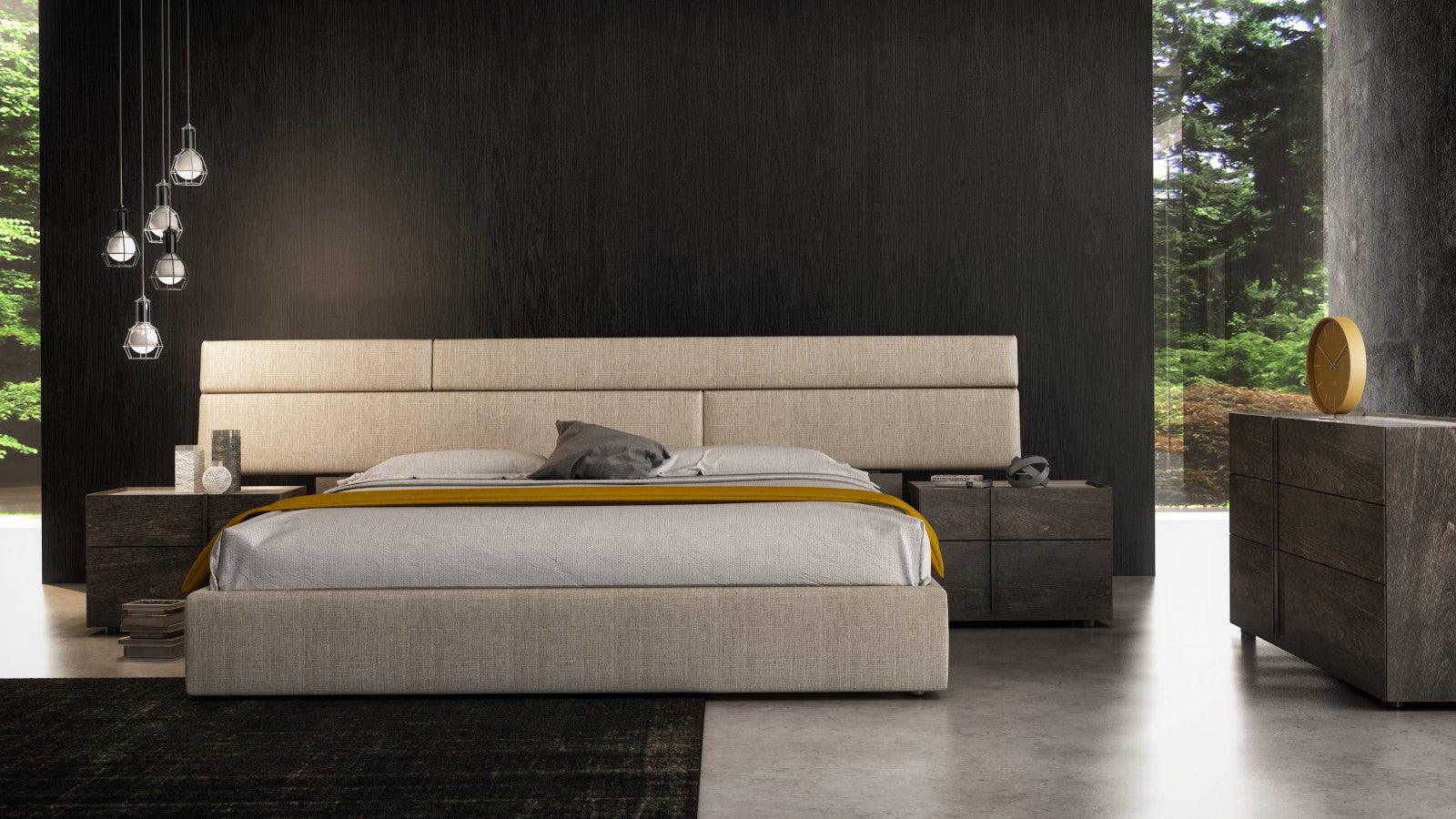 Luxury Modern Plank Bed European Style for Villa