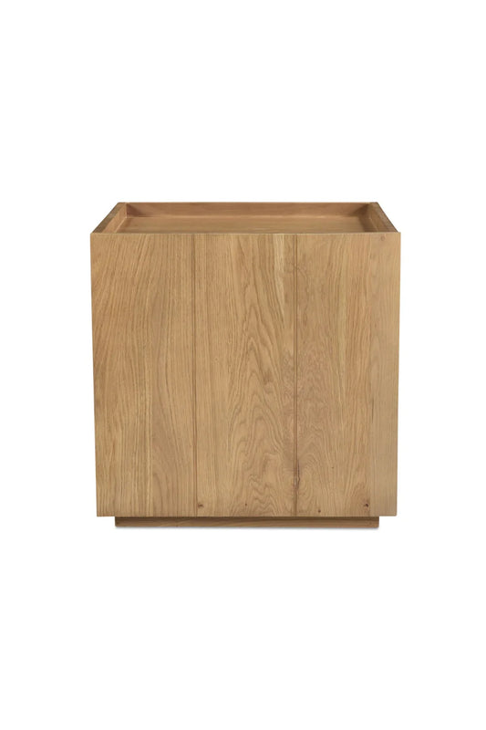Luxury Modern Plank Nightstand European Style for Villa