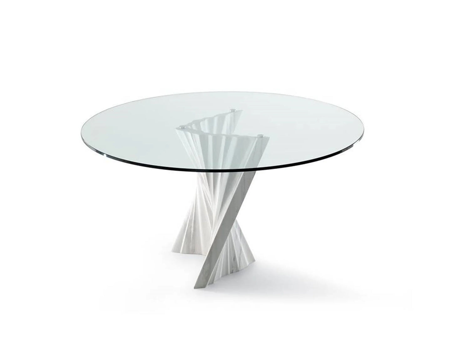 Luxury Modern Plisset Dining Table European Style for Villa