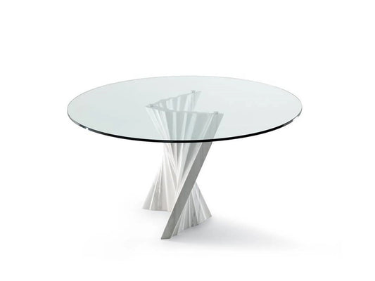 Luxury Modern Plisset Dining Table European Style for Villa