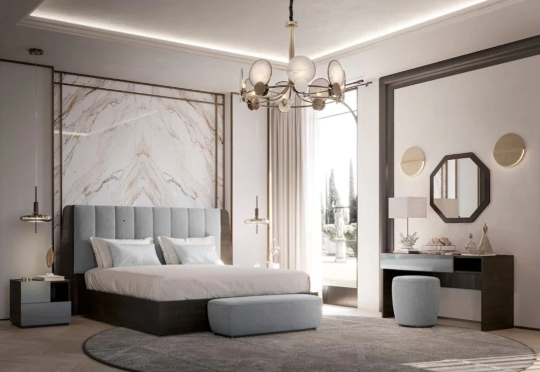 Luxury Modern Porticello Bedroom Set European Style for Villa