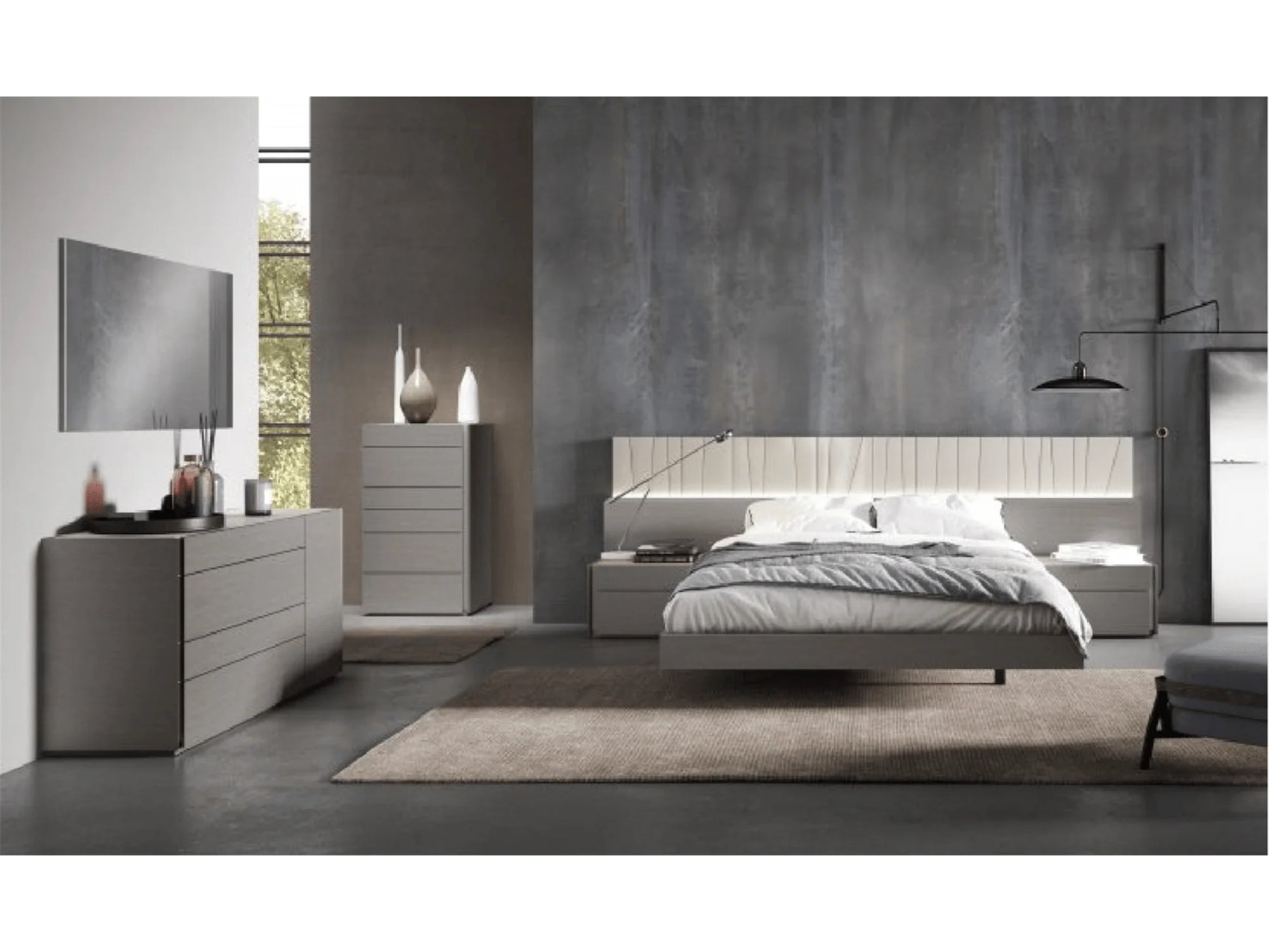 Luxury Modern Porto Bedroom Collection European Style for Villa