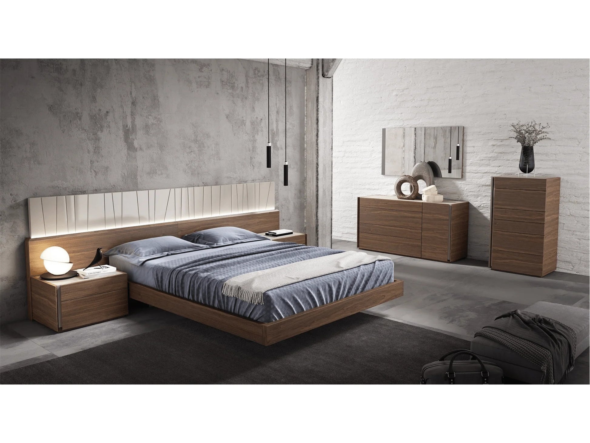 Luxury Modern Porto Bedroom Collection European Style for Villa