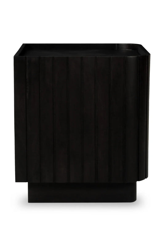Luxury Modern Povera 2-Drawer Nightstand European Style for Villa