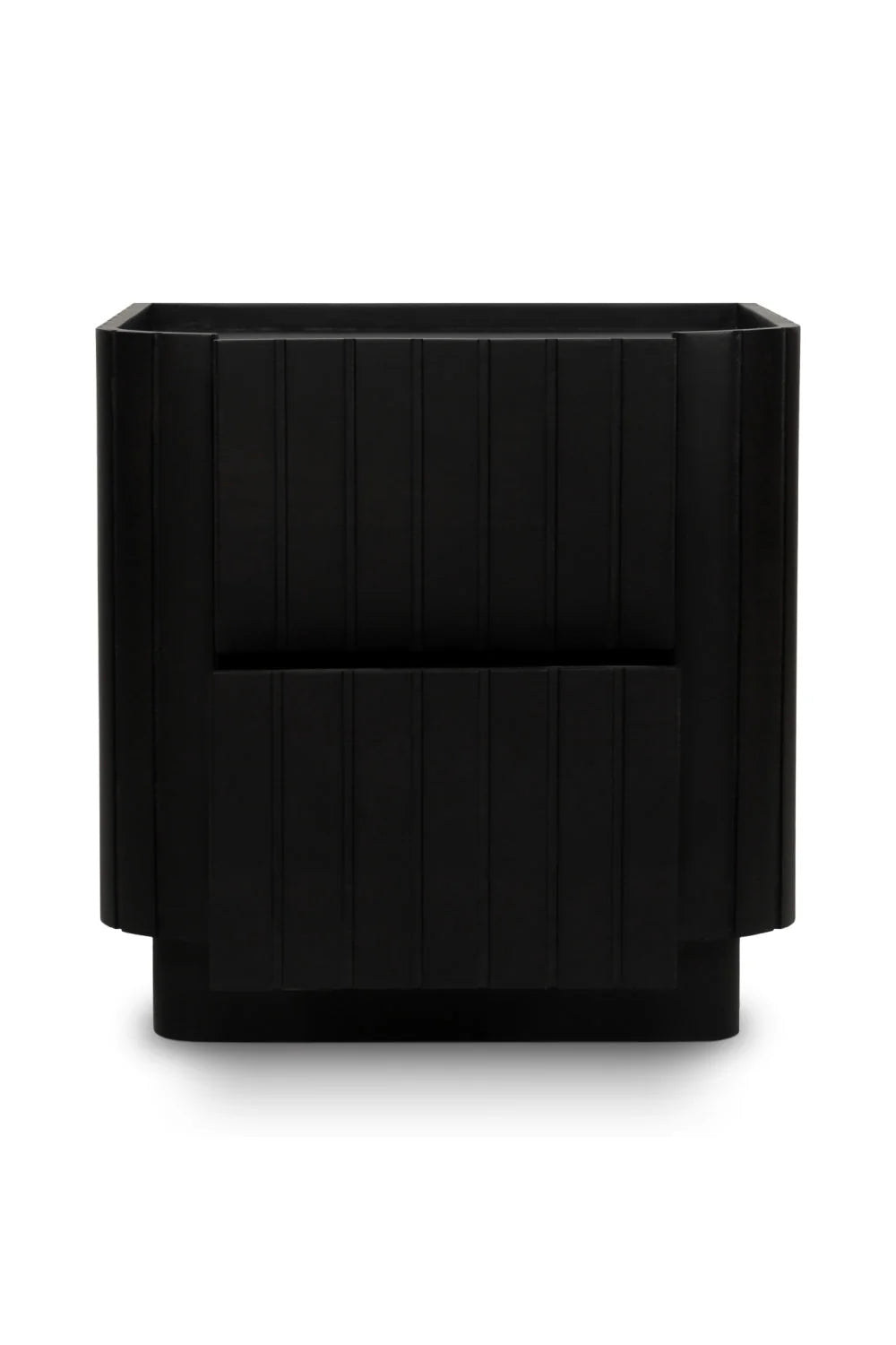 Luxury Modern Povera 2-Drawer Nightstand European Style for Villa