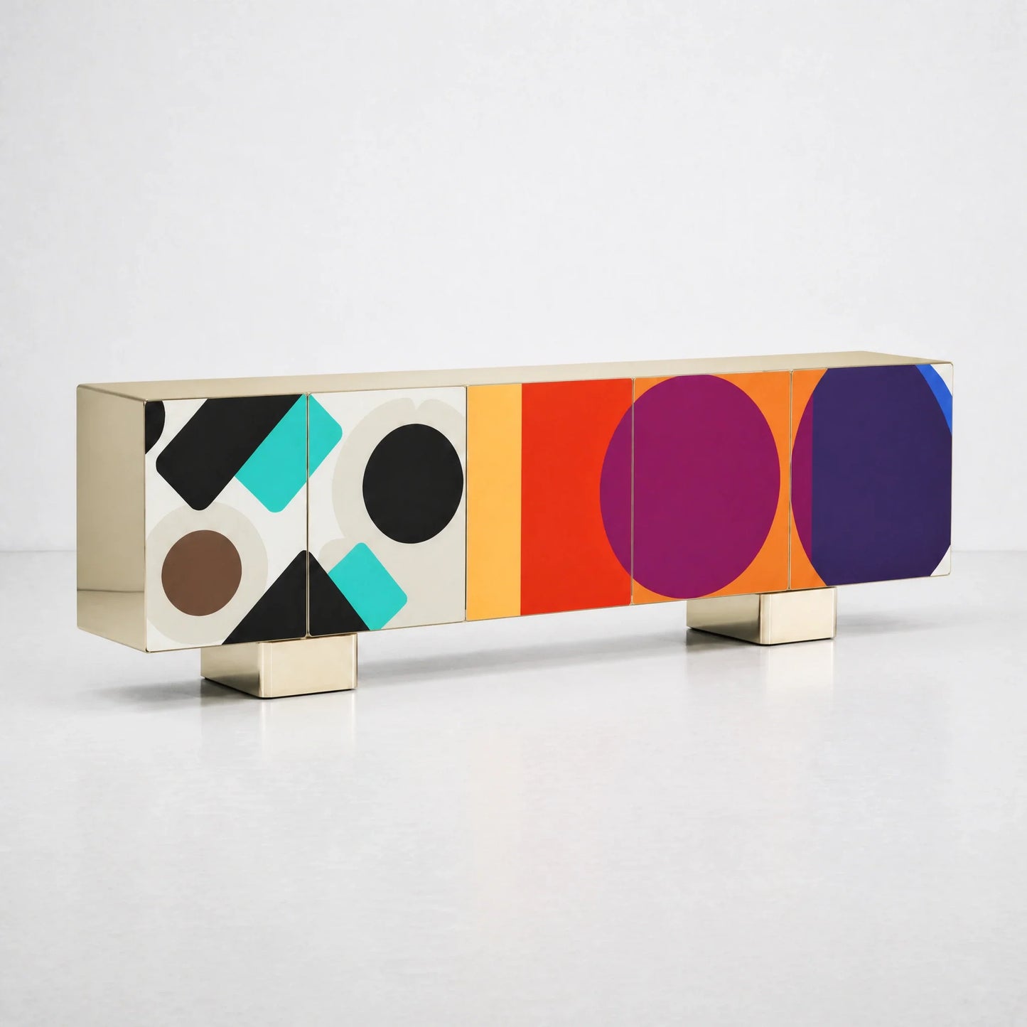 Luxury Modern Prism Console European Style for Villa