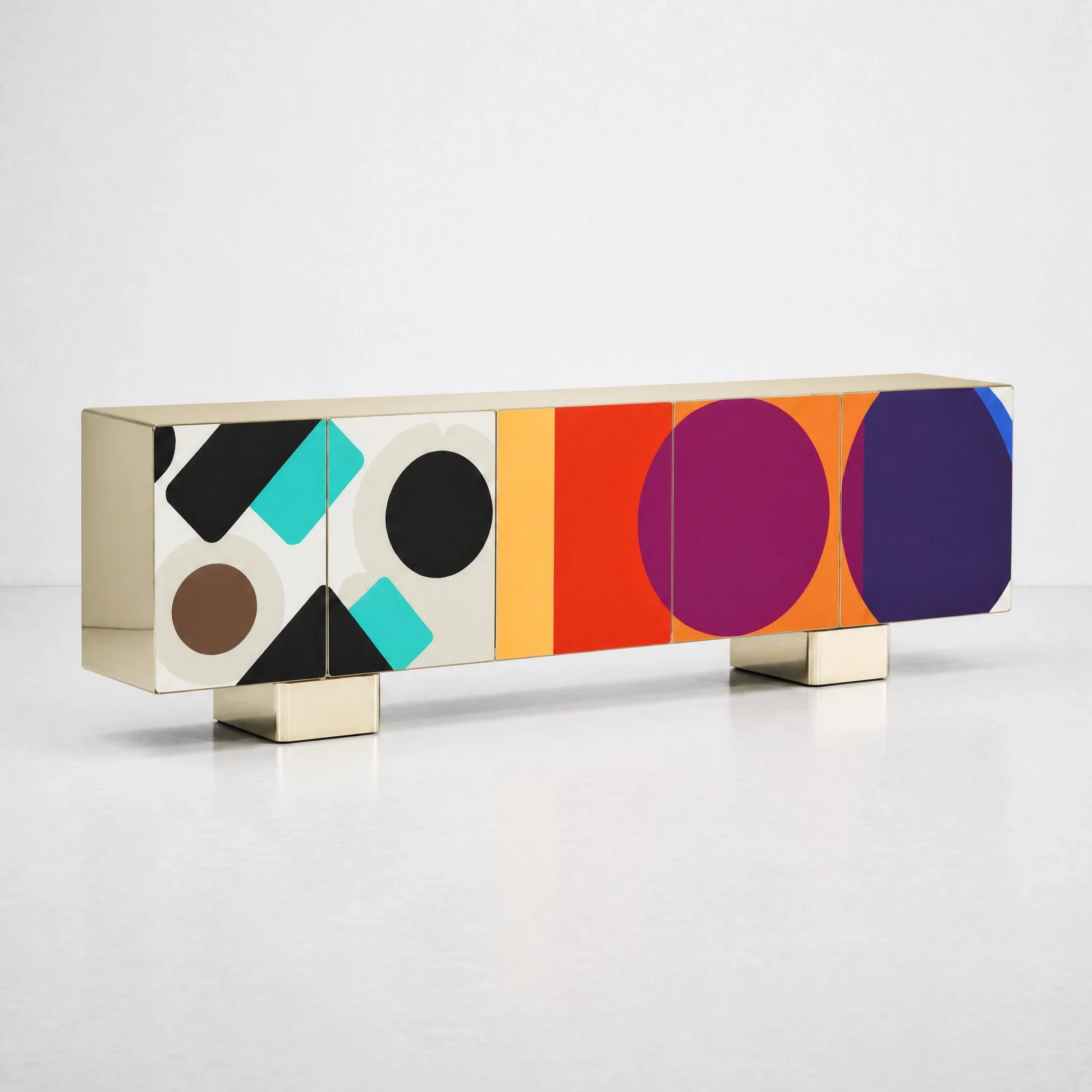 Luxury Modern Prism Console European Style for Villa