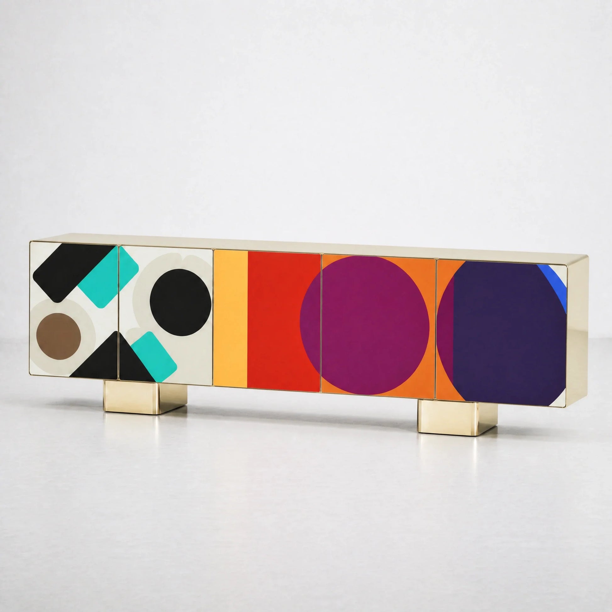 Luxury Modern Prism Console European Style for Villa
