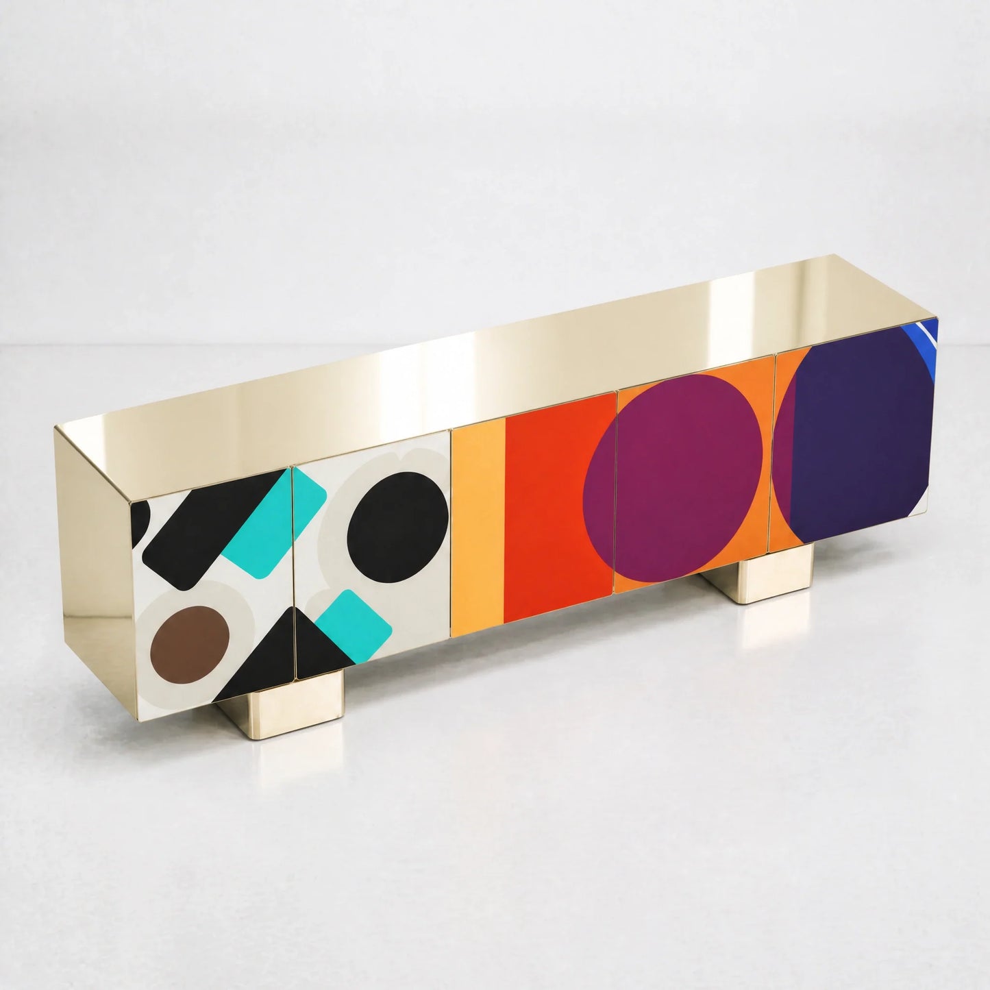 Luxury Modern Prism Console European Style for Villa