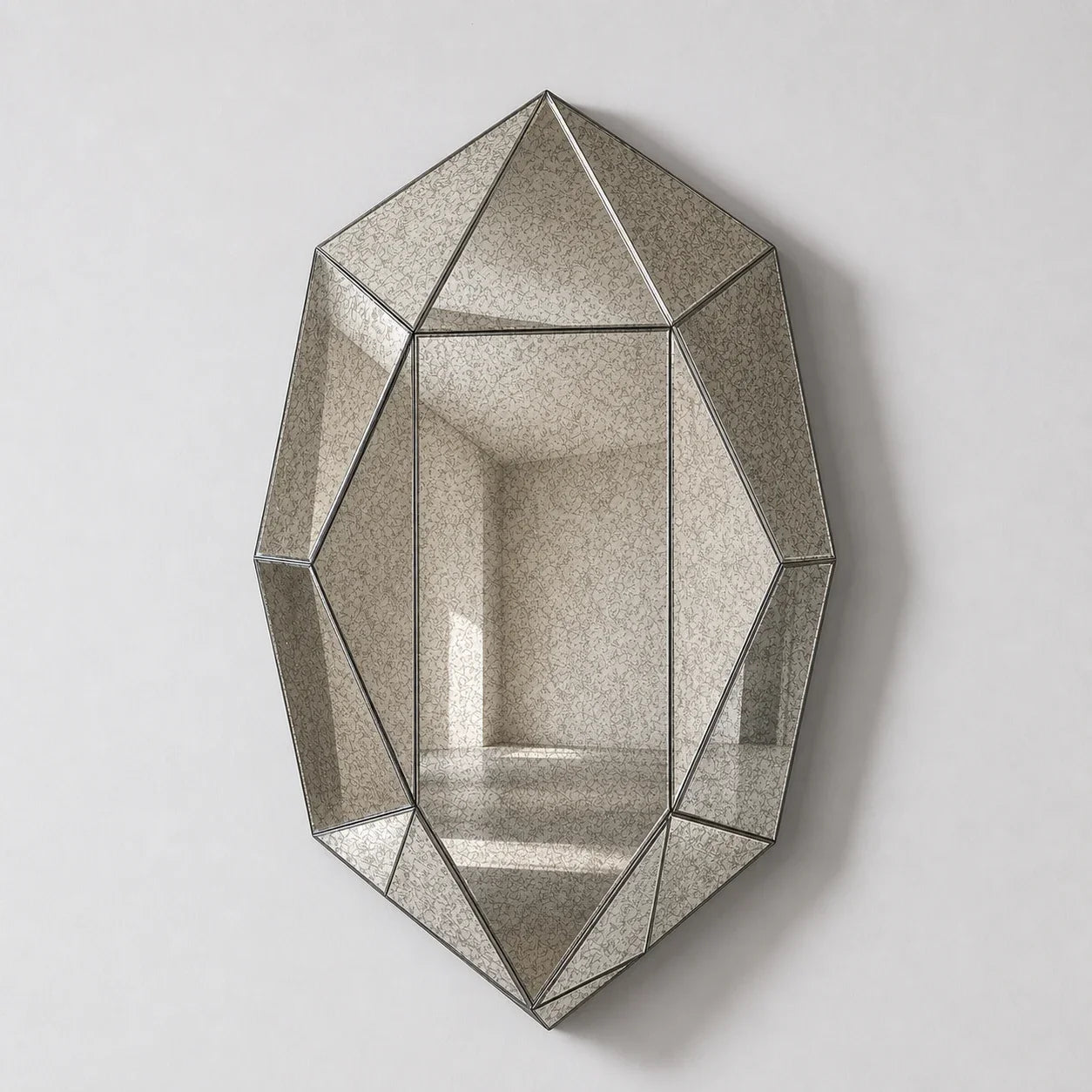 Luxury Modern Prism Smoke Mirror European Style for Villa
