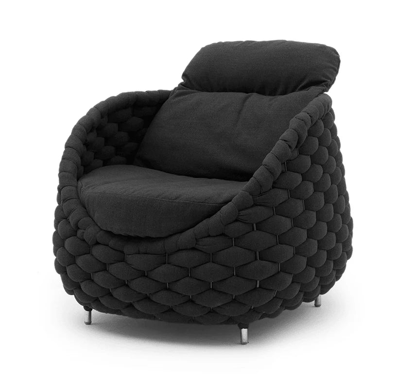 Luxury Modern Rapunzel Accent Chair European Style for Villa