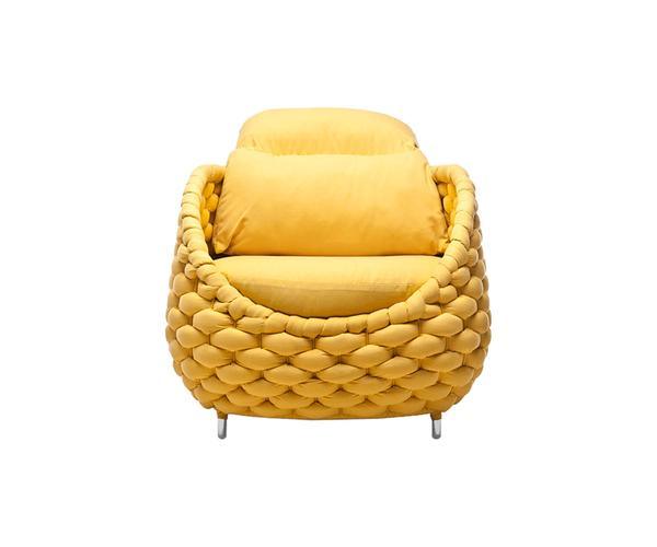 Luxury Modern Rapunzel Accent Chair European Style for Villa