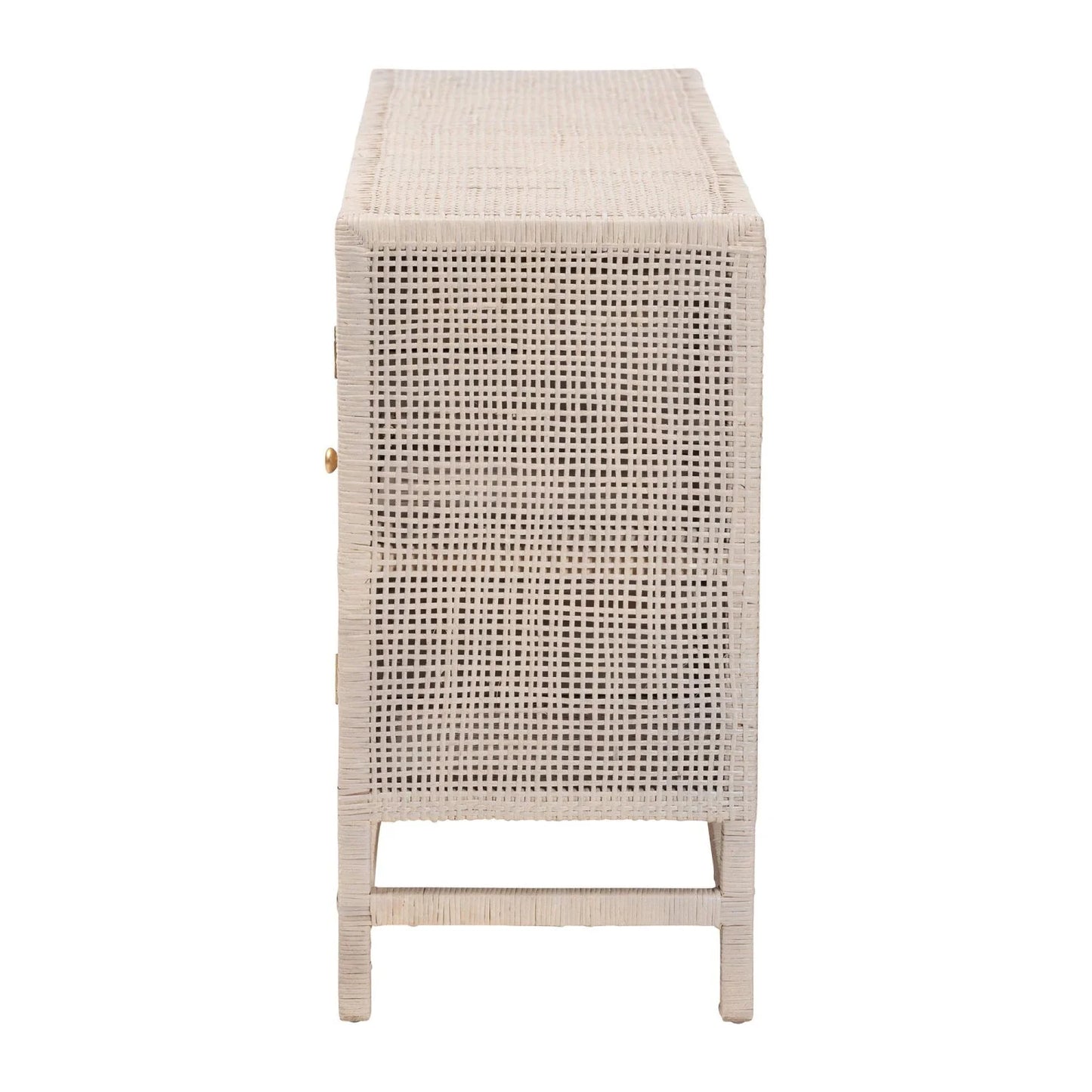 Luxury Modern Rattan Cabinet European Style for Villa