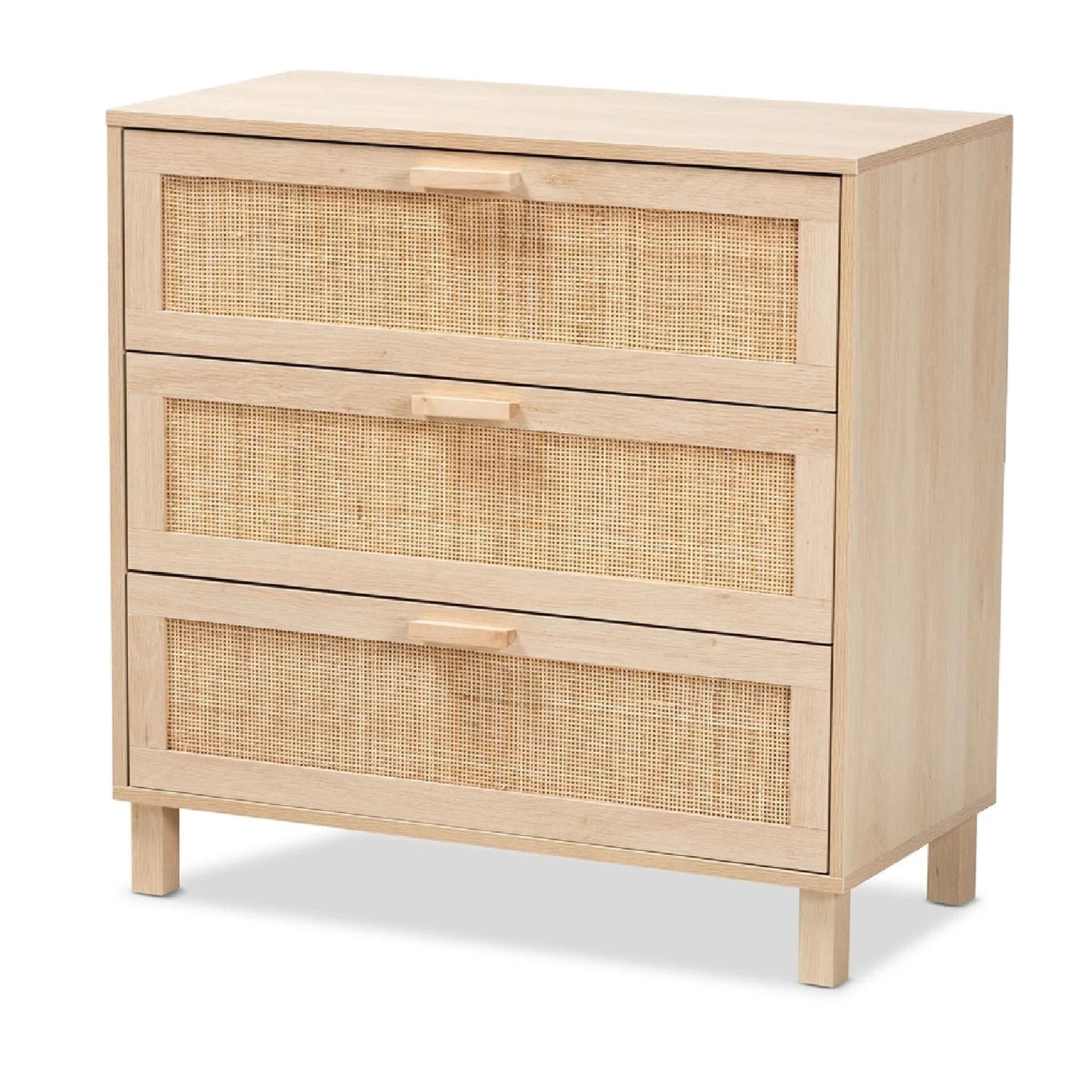 Luxury Modern Rattan Storage Cabinet European Style for Villa