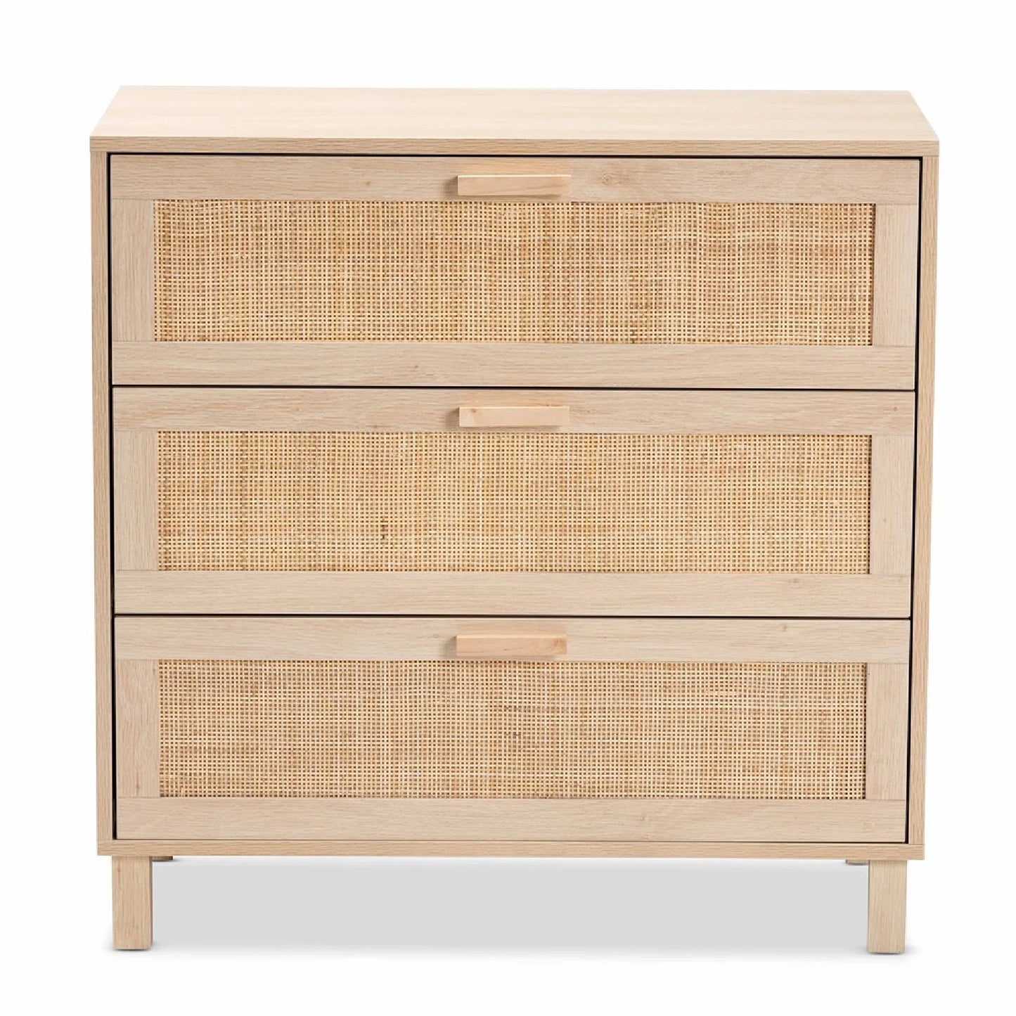 Luxury Modern Rattan Storage Cabinet European Style for Villa