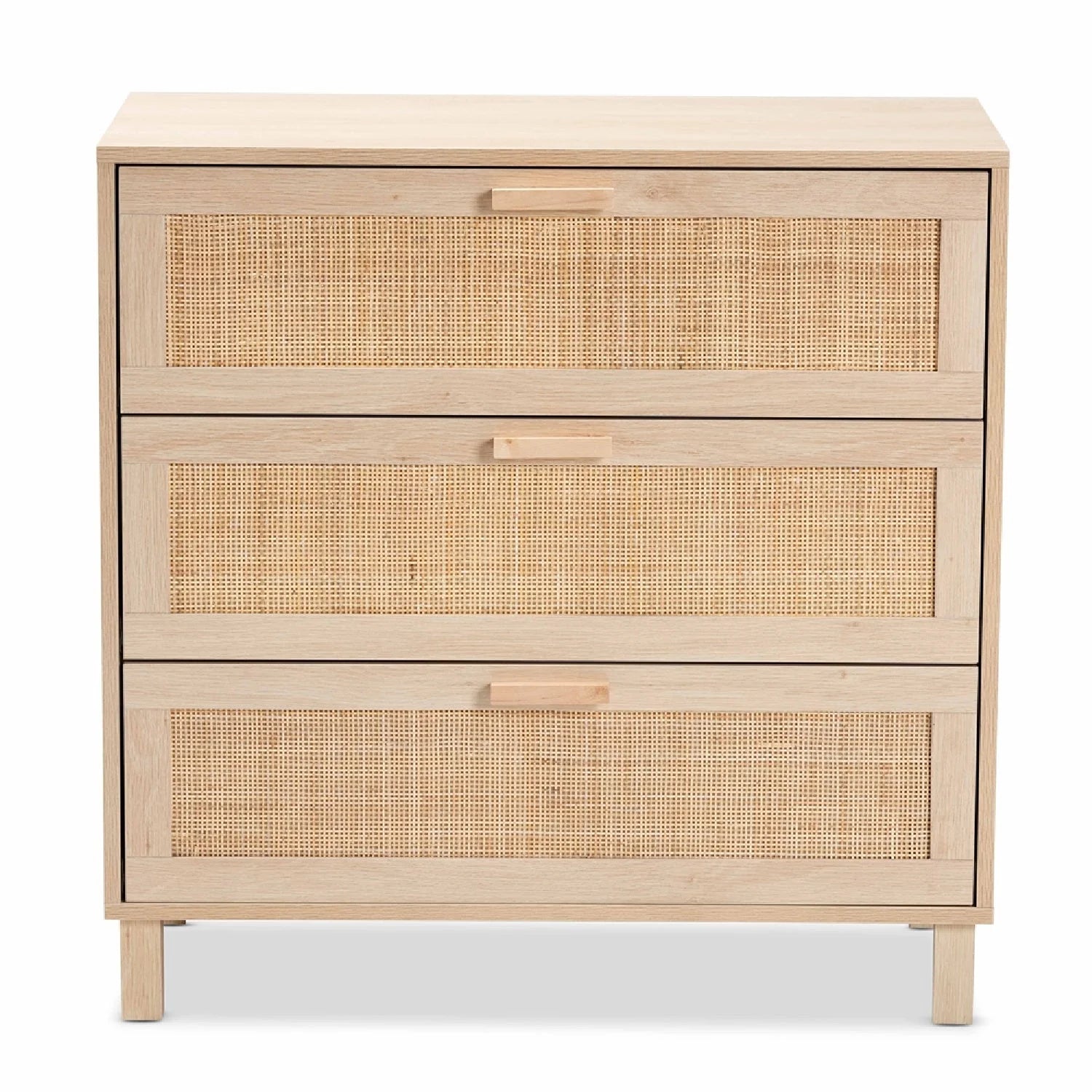 Luxury Modern Rattan Storage Cabinet European Style for Villa