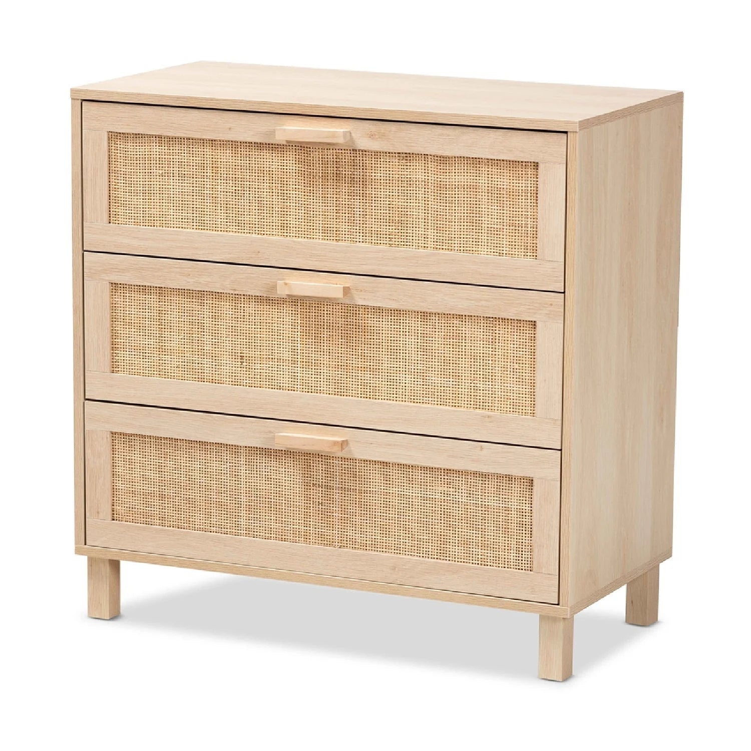 Luxury Modern Rattan Storage Cabinet European Style for Villa