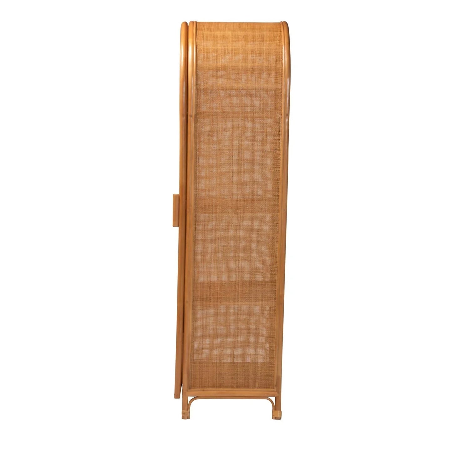 Luxury Modern Rattan Storage Cabinet European Style for Villa