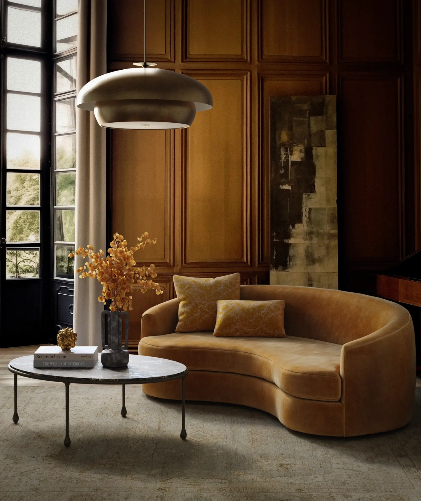Luxury Modern Ravelle Coffee Table European Style for Villa