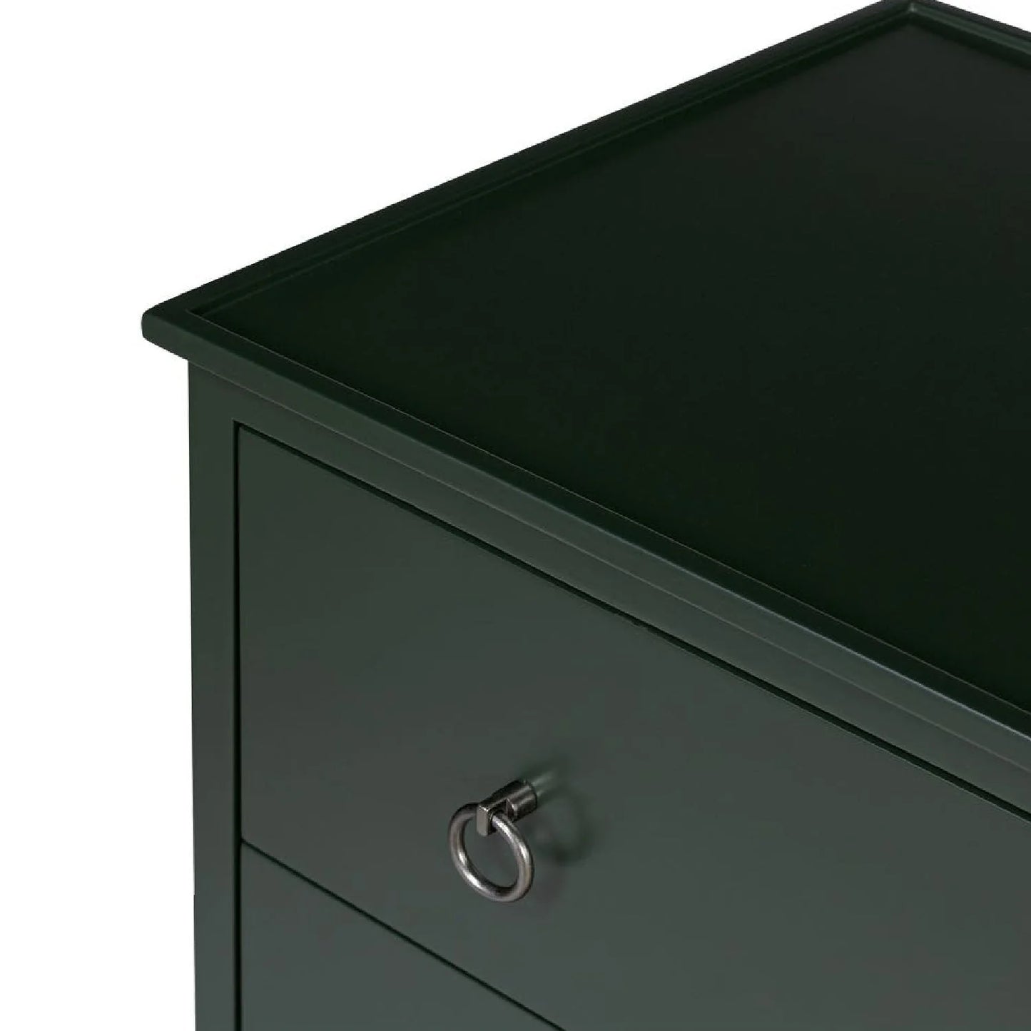 Luxury Modern Reagan 3-Drawer Nightstand European Style for Villa