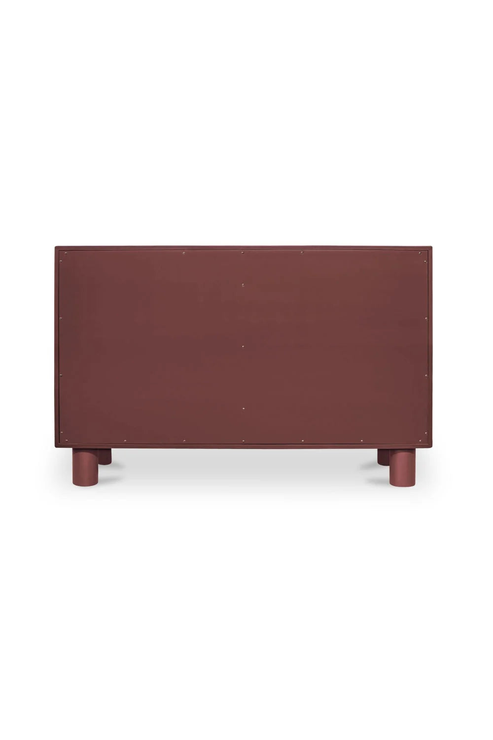 Luxury Modern Red Wooden Dresser European Style for Villa