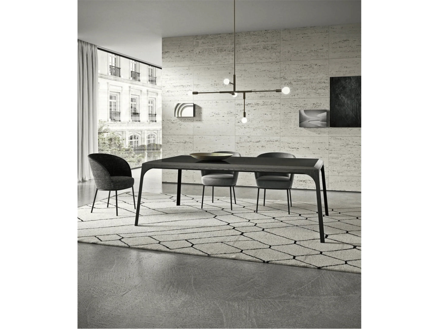 Luxury Modern Reene Dining Table European Style for Villa