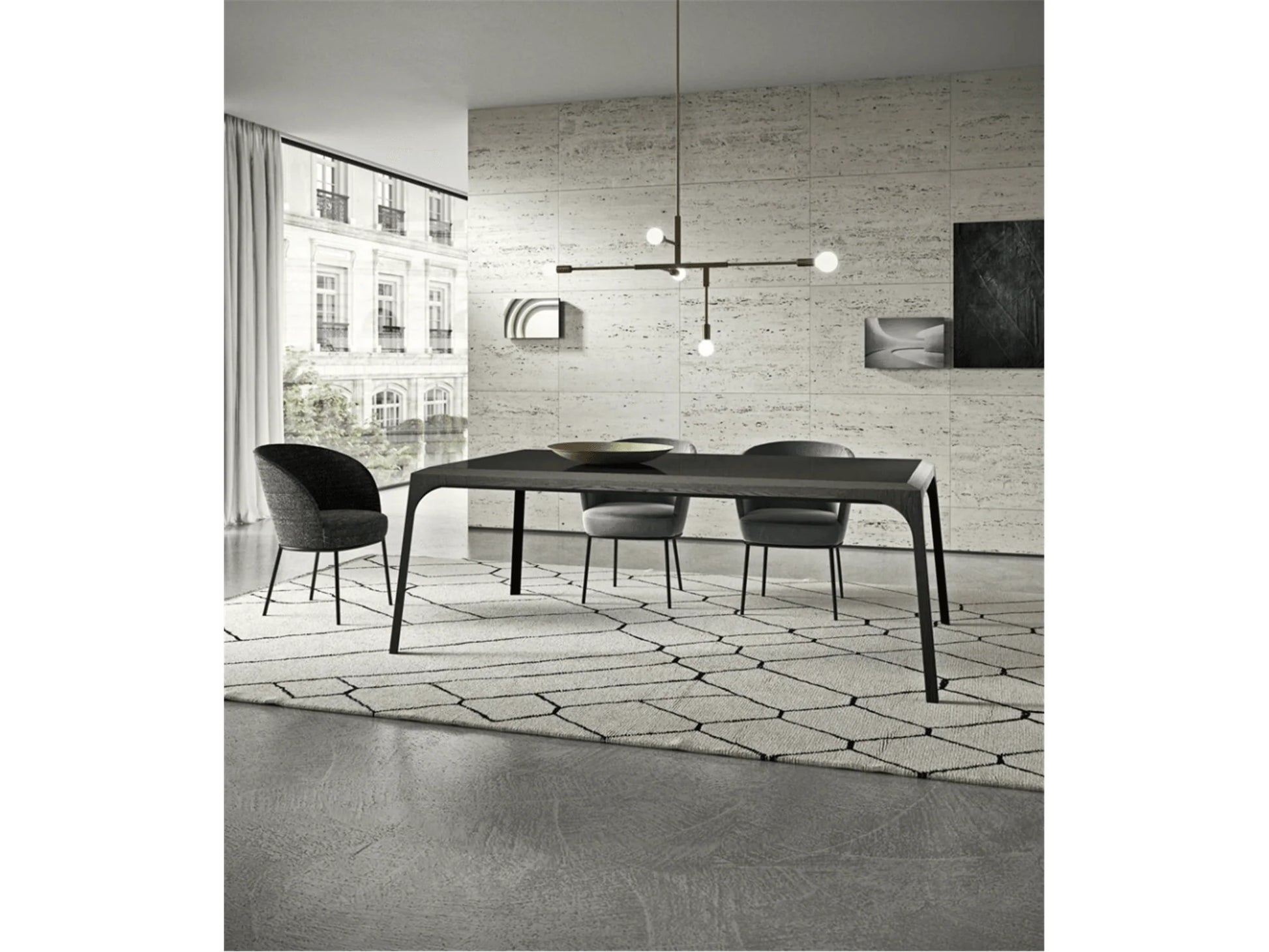 Luxury Modern Reene Dining Table European Style for Villa