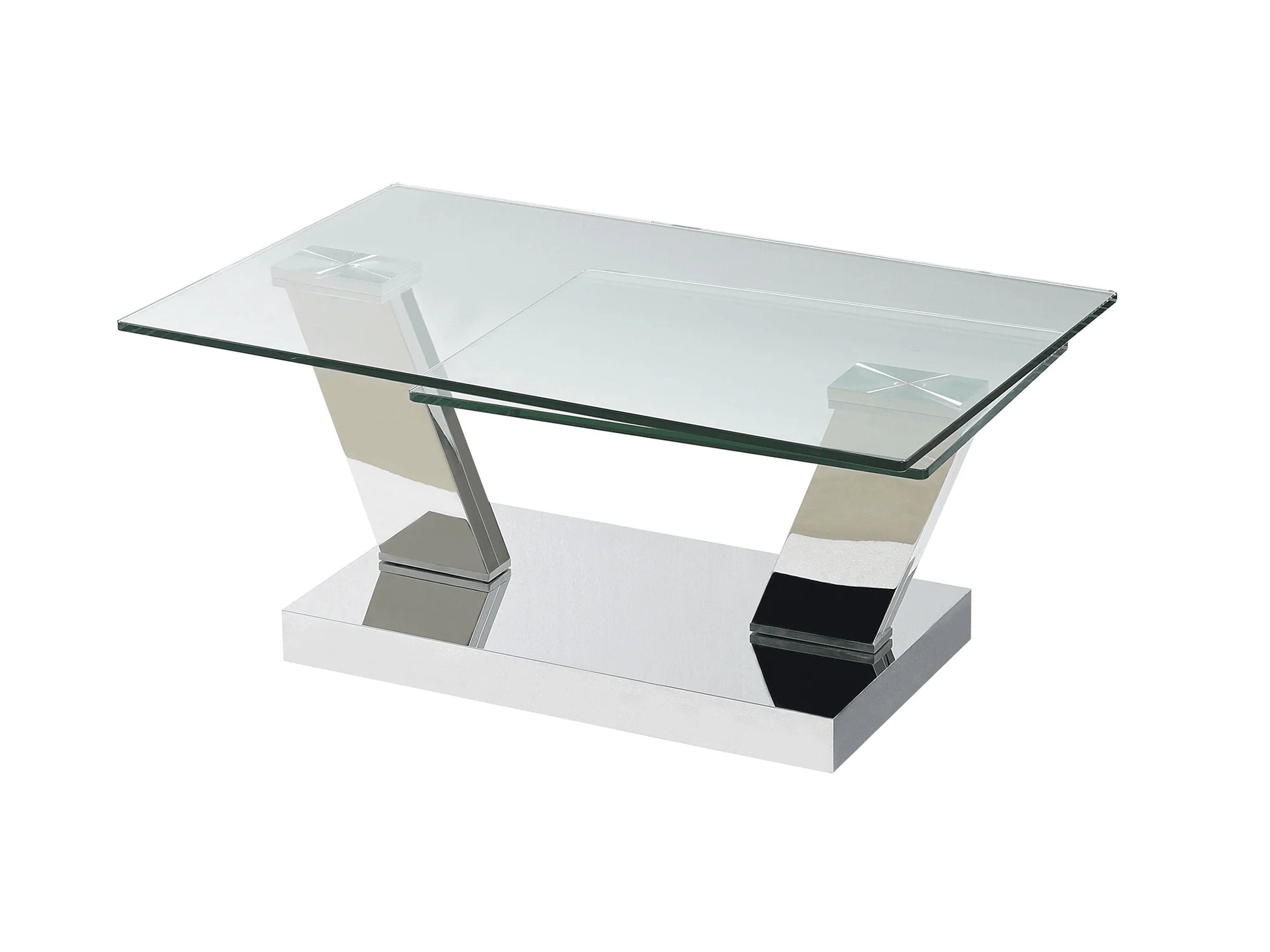 Luxury Modern Reflection Coffee Table European Style for Villa