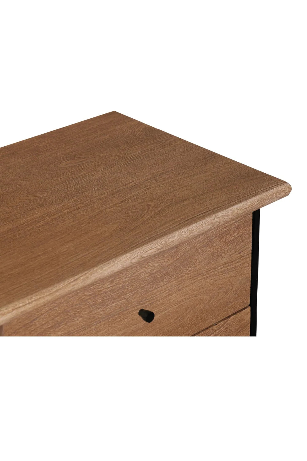 Luxury Modern Rene Acacia Nightstand European Style for Villa