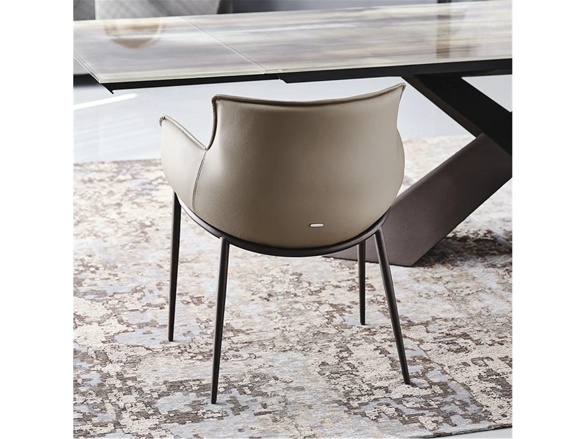 Luxury Modern Rhonda Dining Chair European Style for Villa