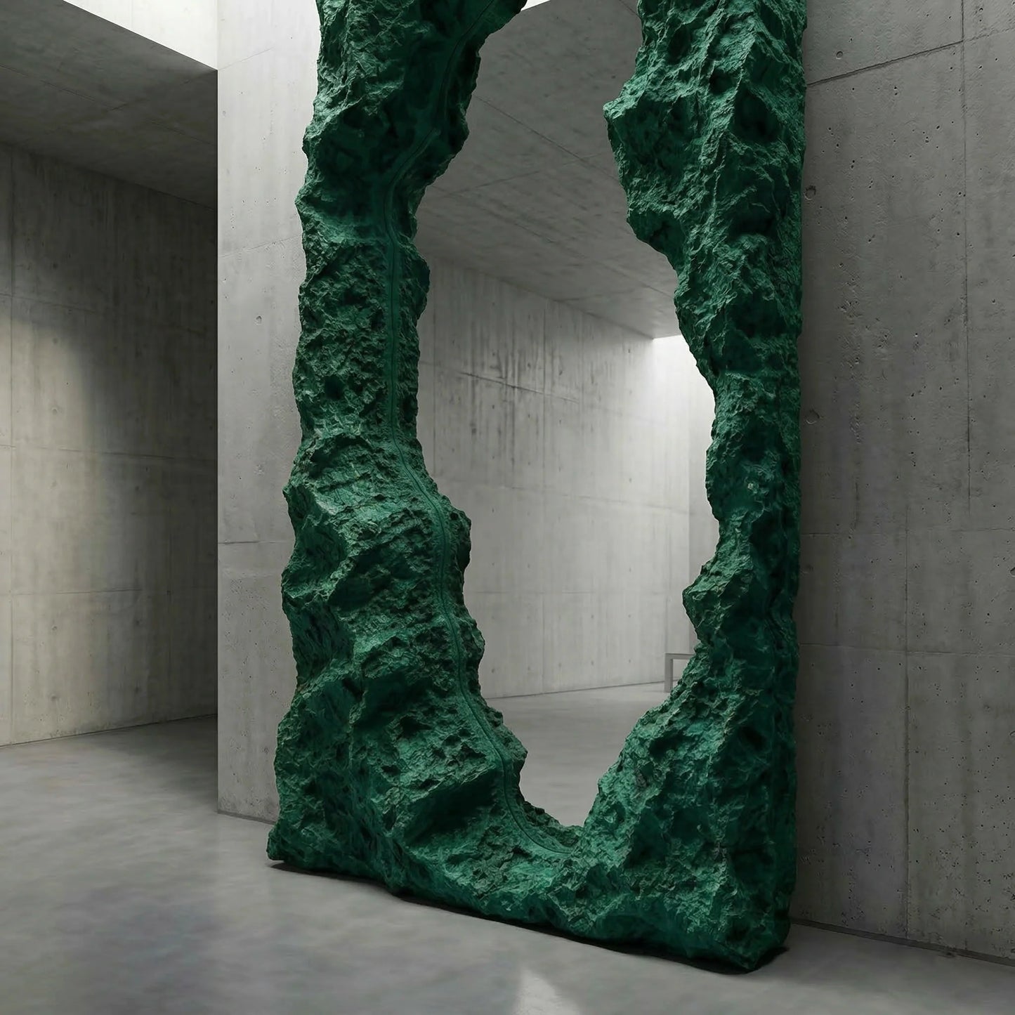 Luxury Modern Rift Opening Mirror European Style for Villa