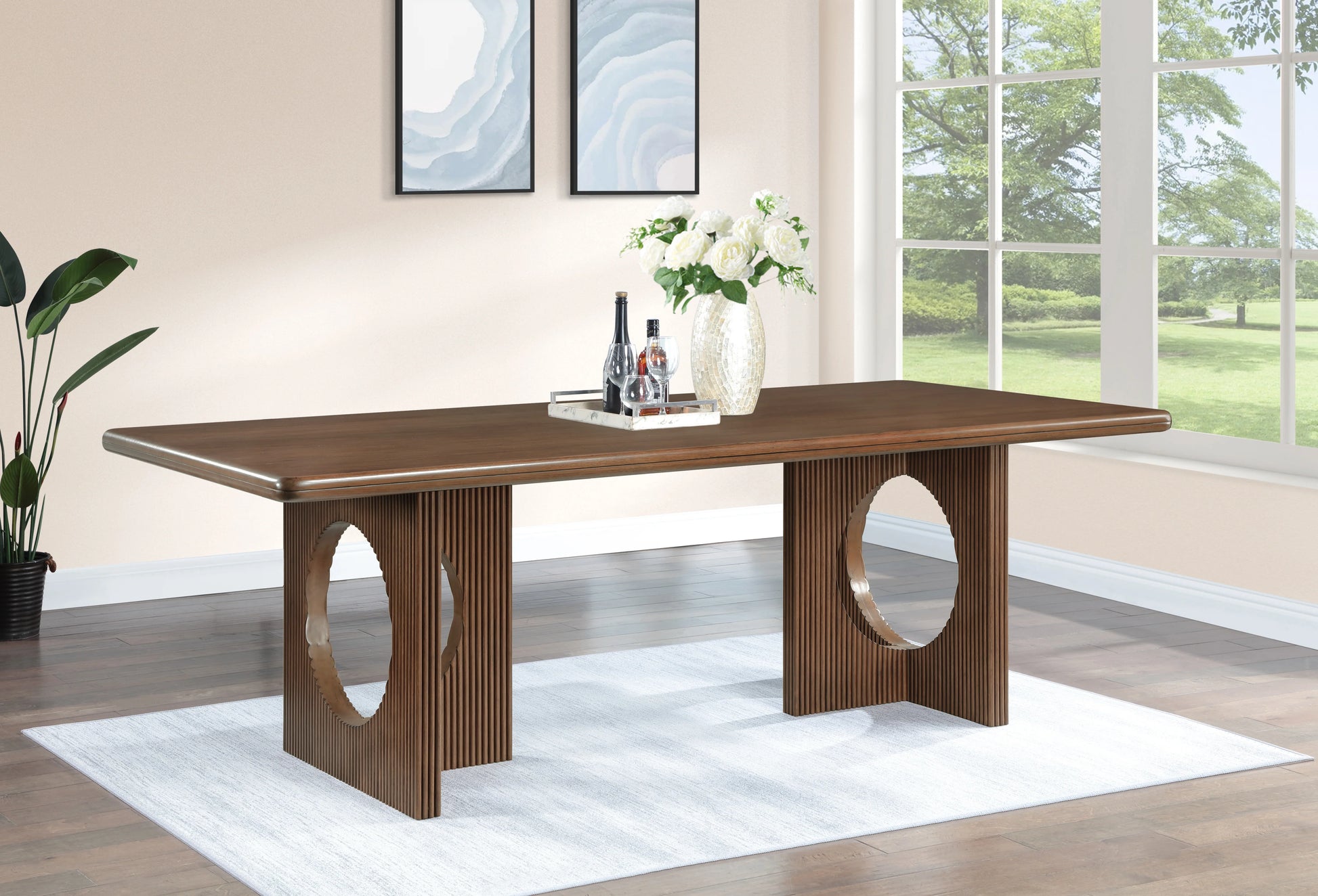 Luxury Modern Rihana Dining Table European Style for Villa